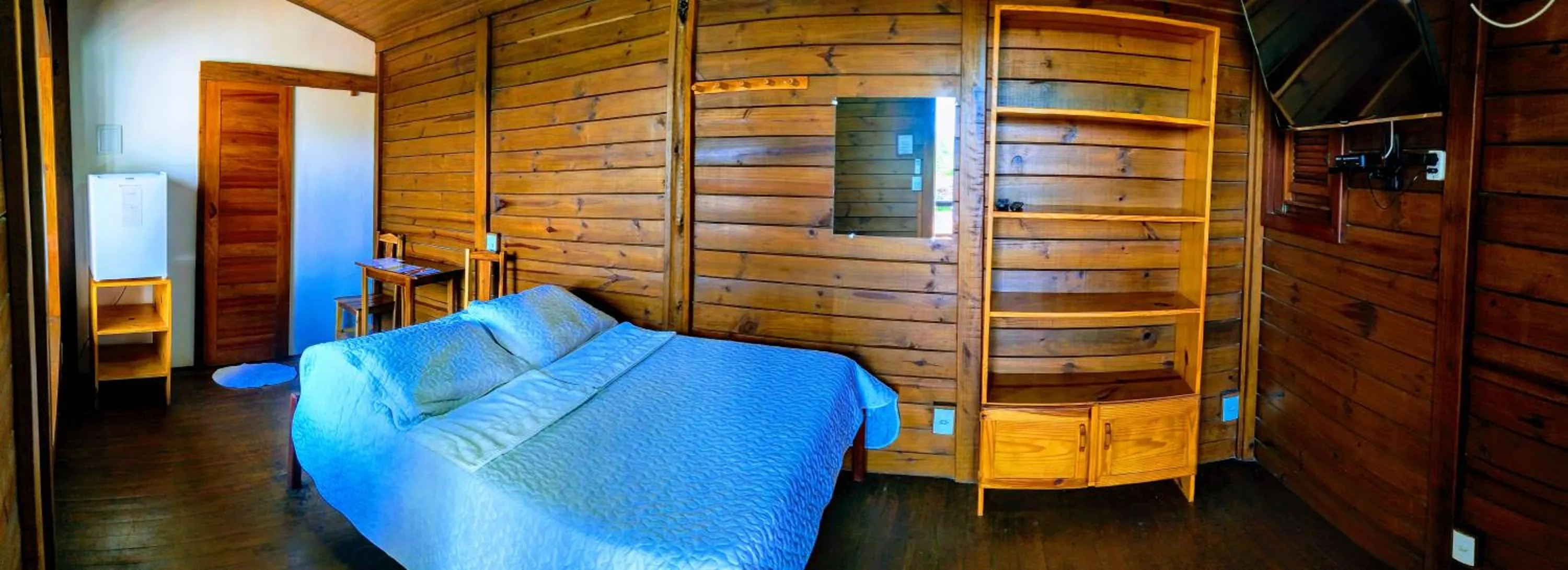 Bed in Pousada Sahara