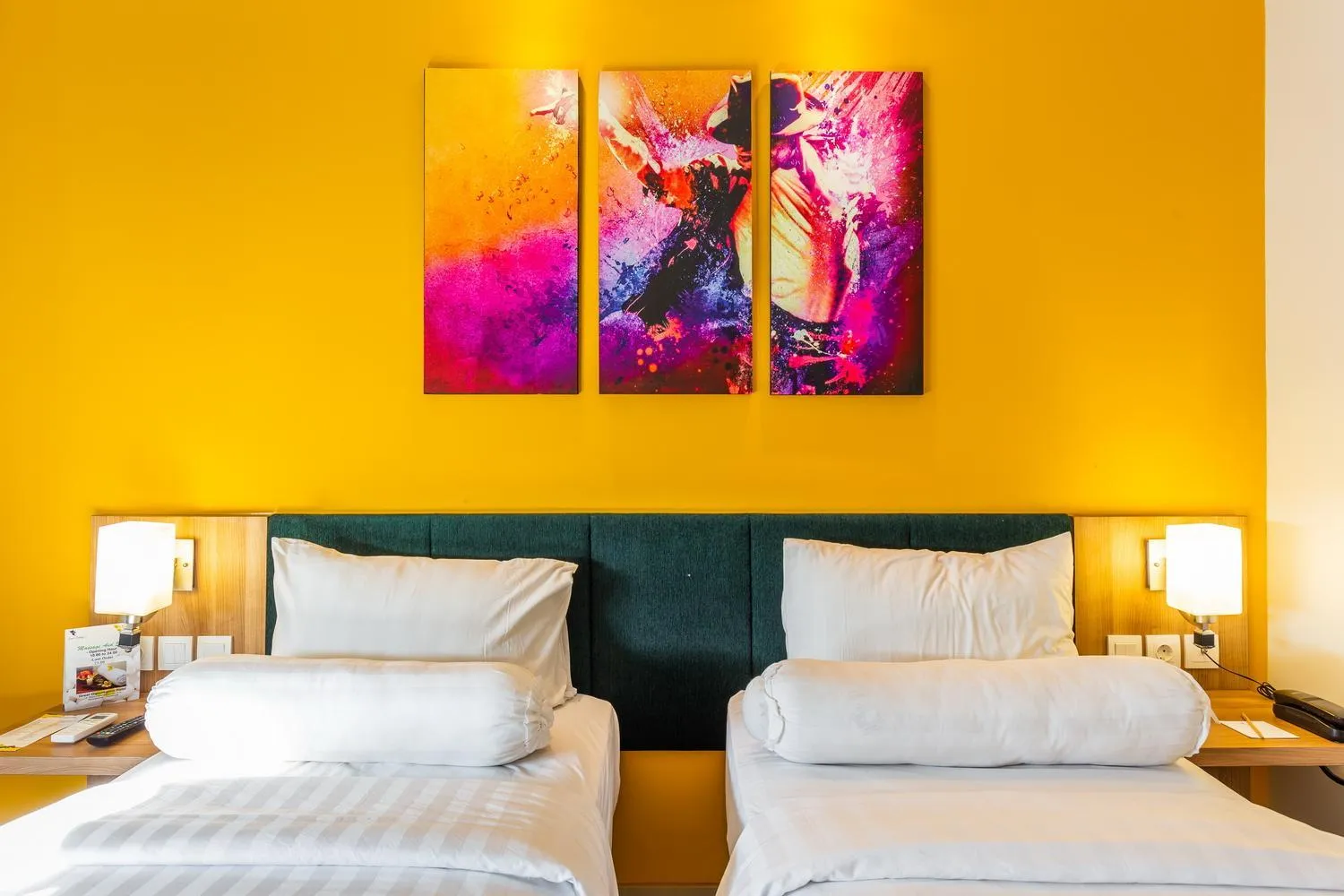 Bed in Great Diponegoro Hotel Surabaya