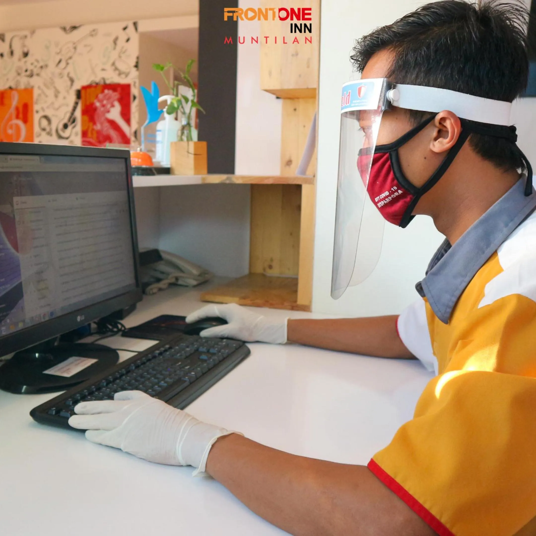 Staff in Front One Budget Muntilan