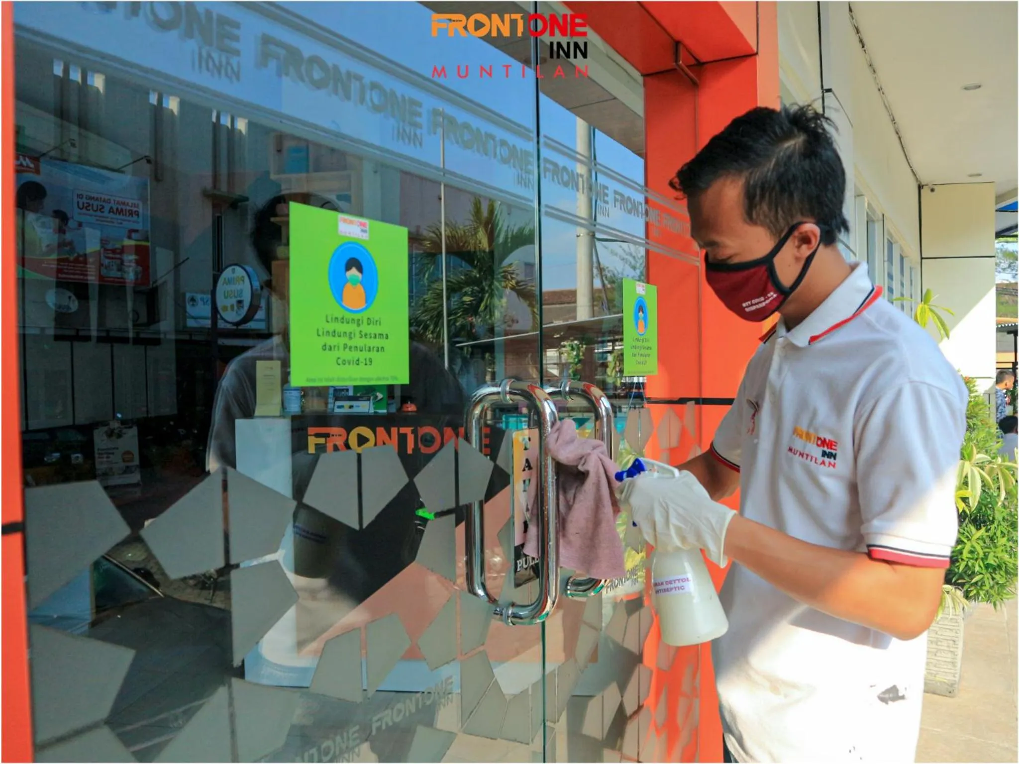 Staff in Front One Budget Muntilan