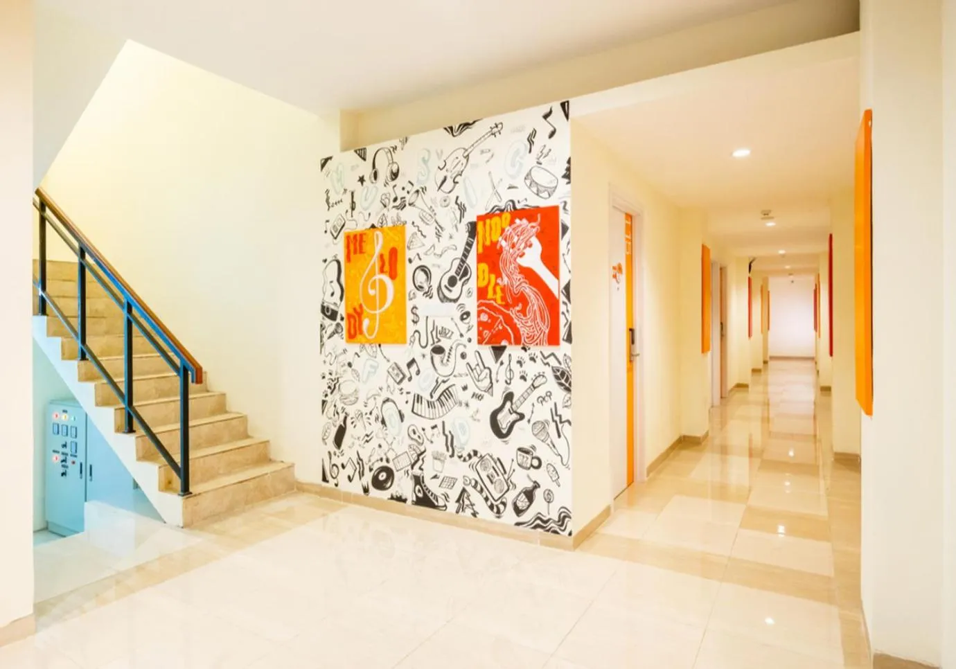 Lobby or reception in Front One Budget Muntilan