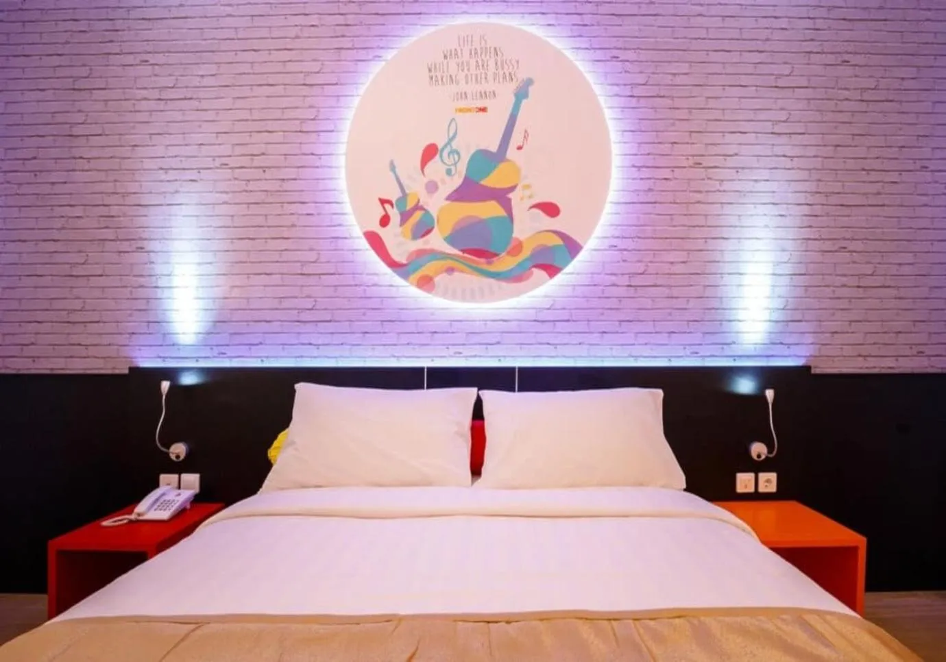 Property logo or sign, Bed in Front One Budget Muntilan