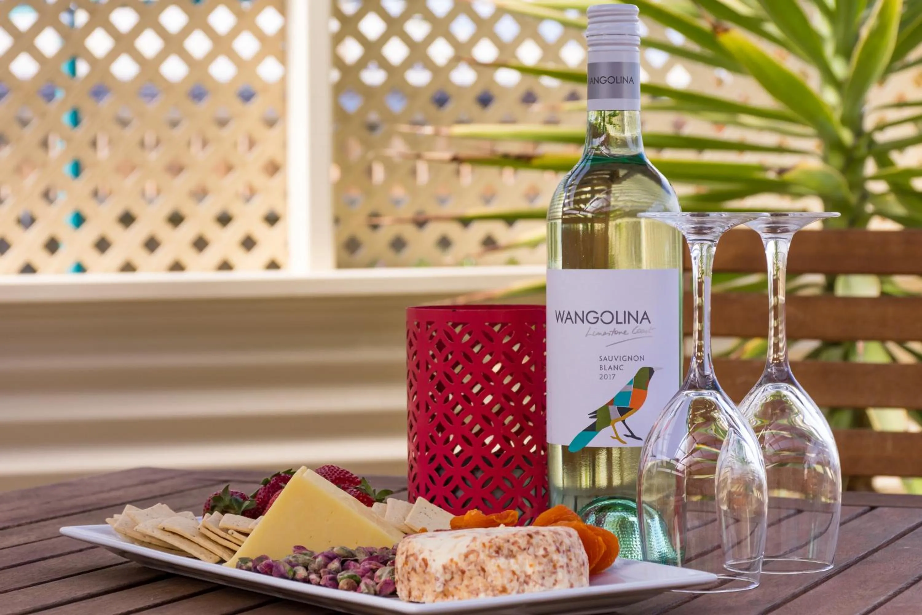 Patio in Agnes Cottage Bed & Breakfast