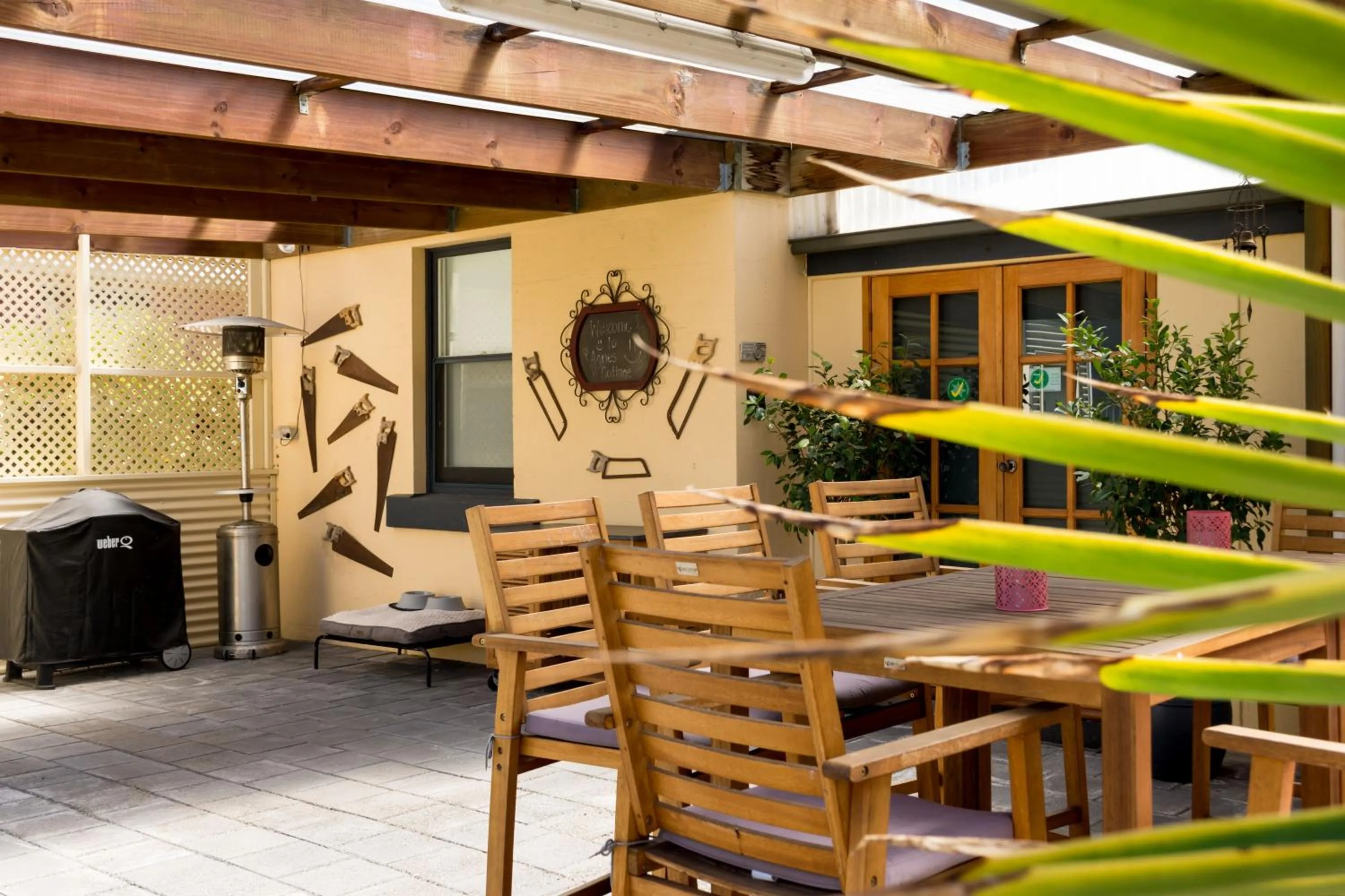 BBQ facilities in Agnes Cottage Bed & Breakfast