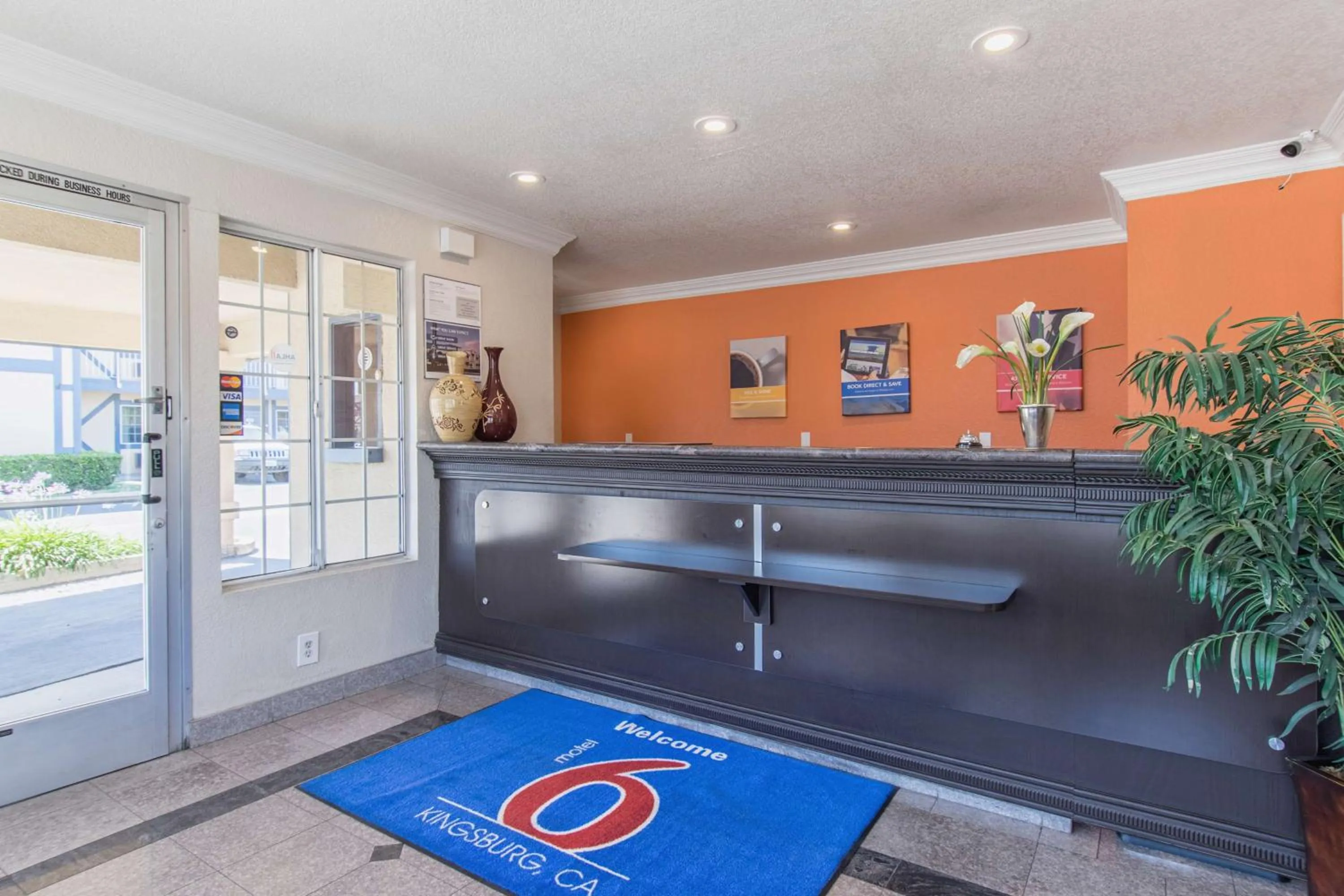 Property logo or sign in Motel 6-Kingsburg, CA