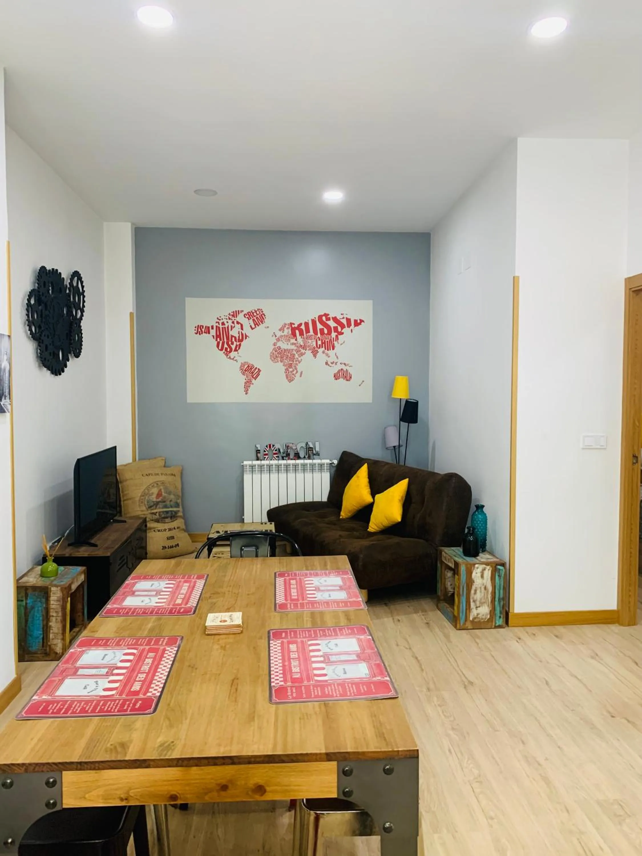 Living room in Puerto De la Cruz