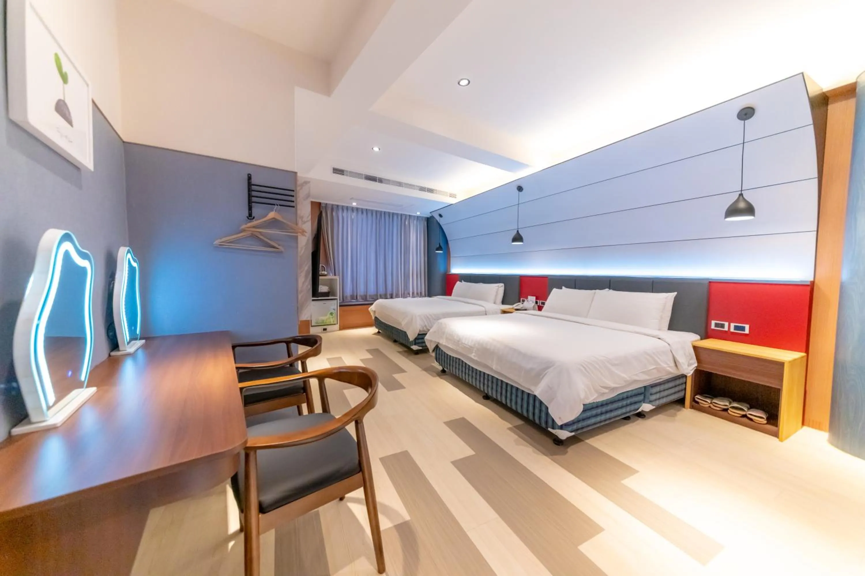 Bed in Sunshine Palm B&B