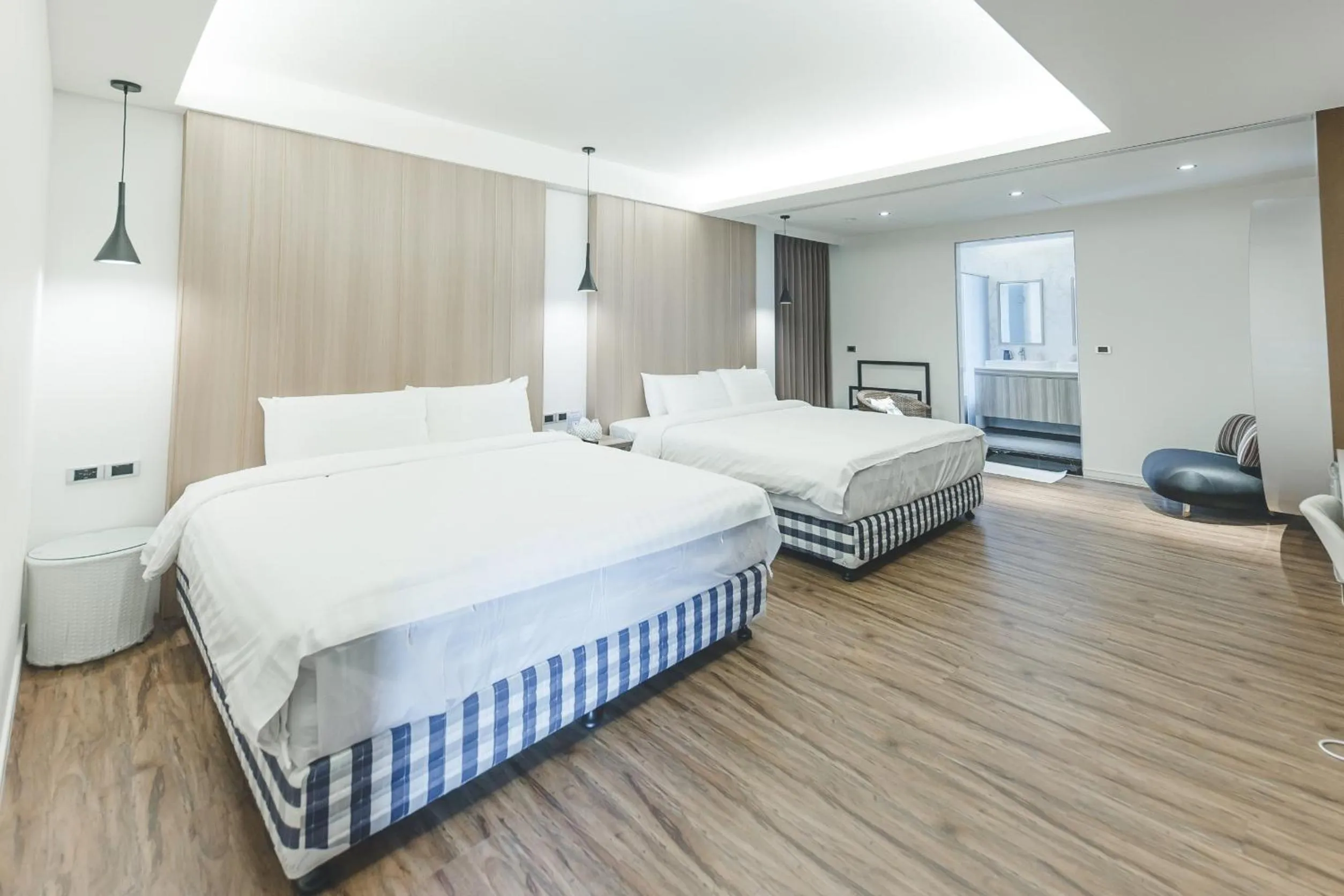 Bed in Sunshine Palm B&B