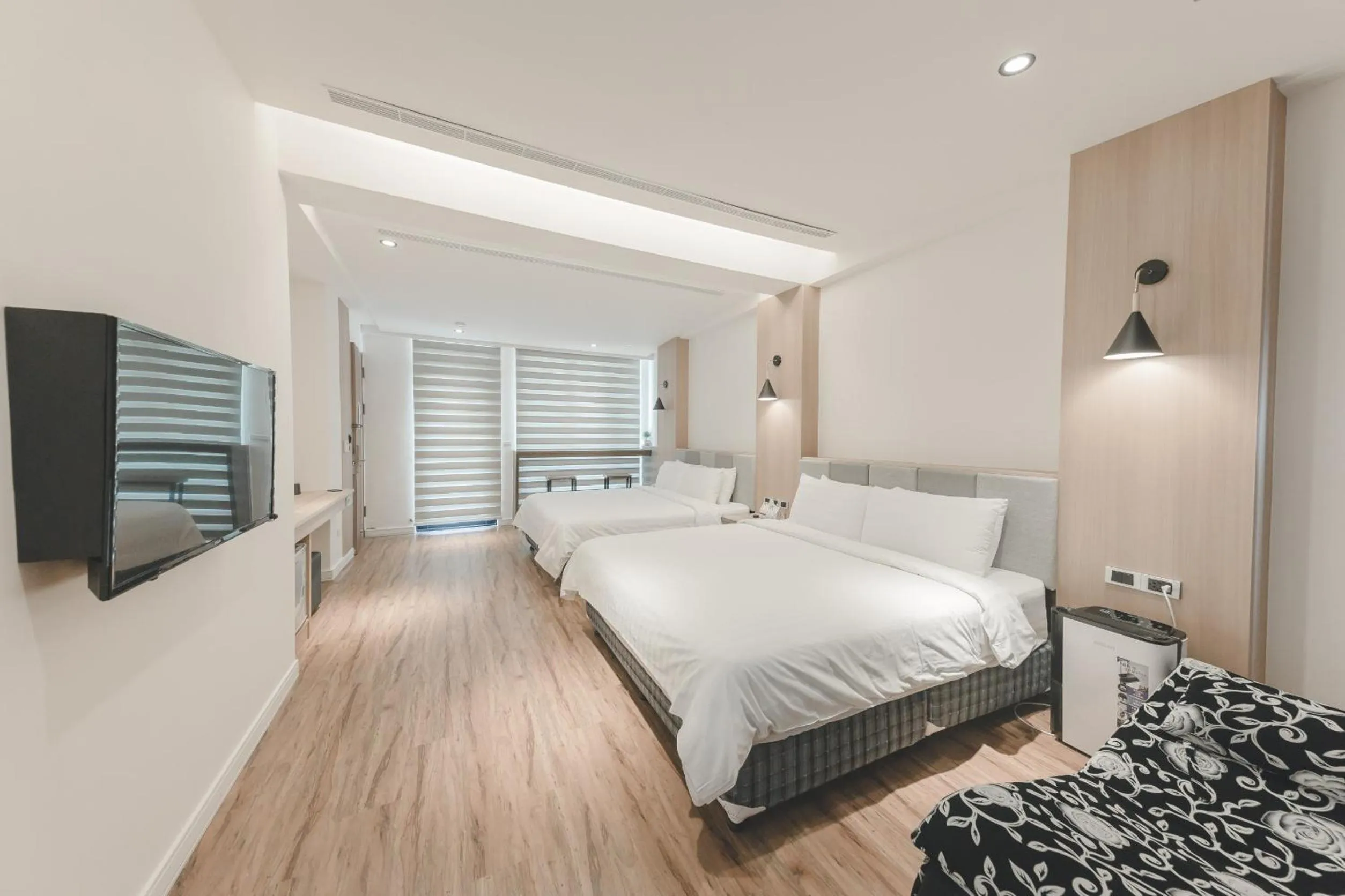 Bed in Sunshine Palm B&B