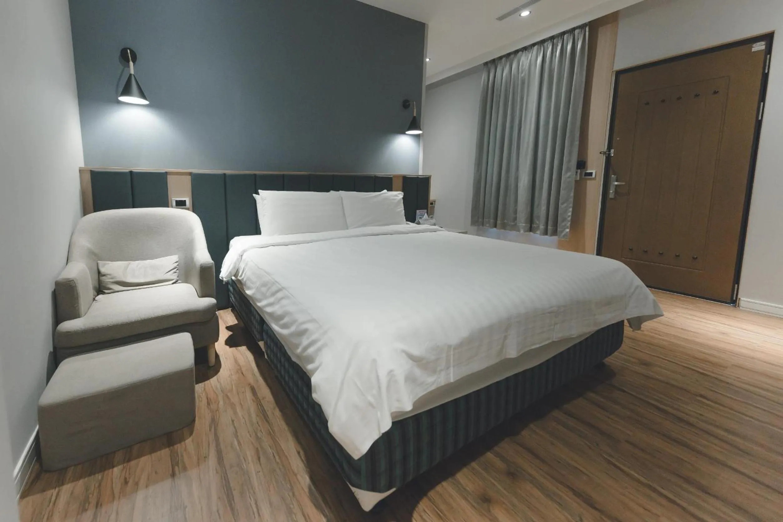 Bed in Sunshine Palm B&B