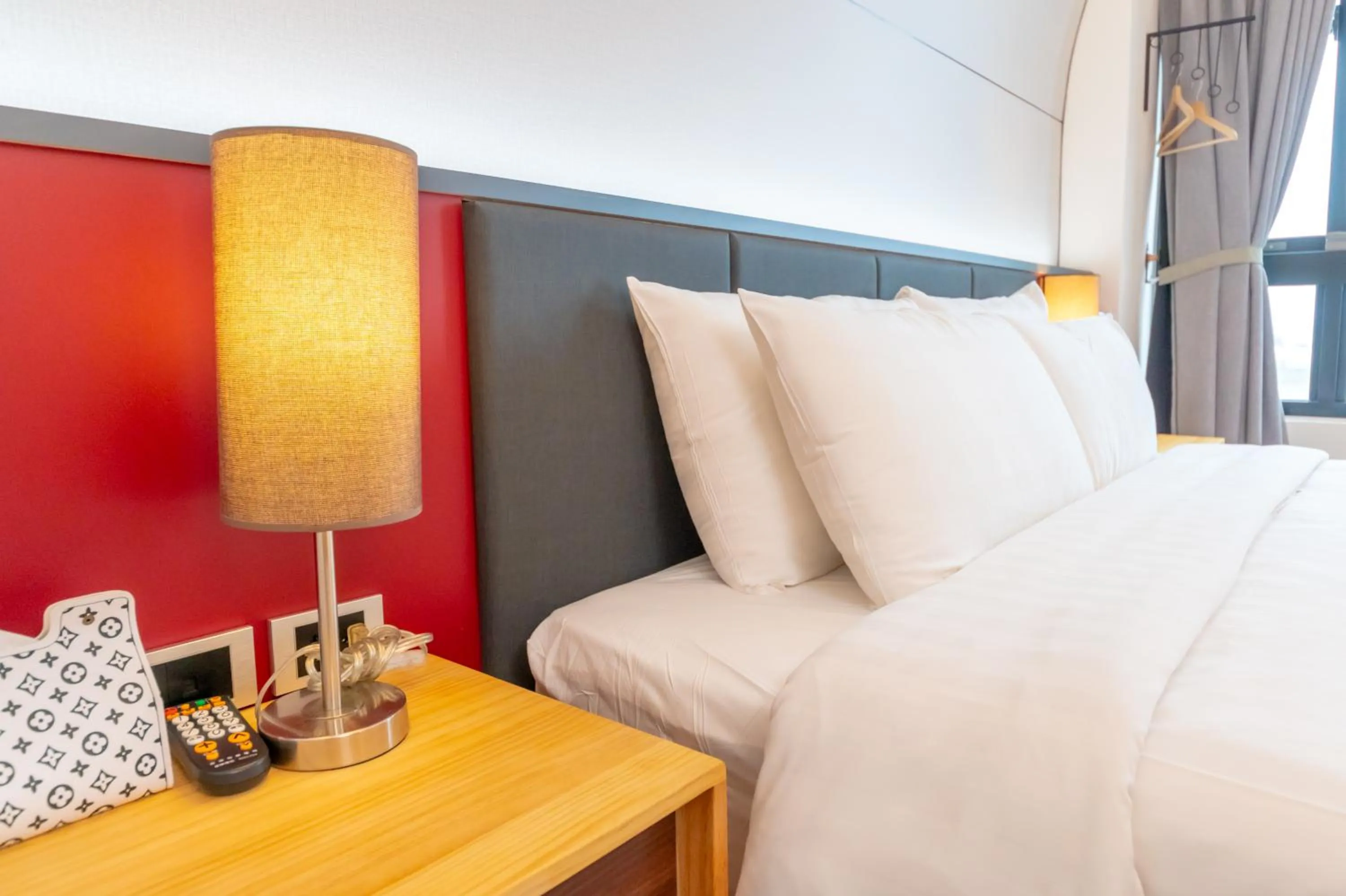 Bed in Sunshine Palm B&B