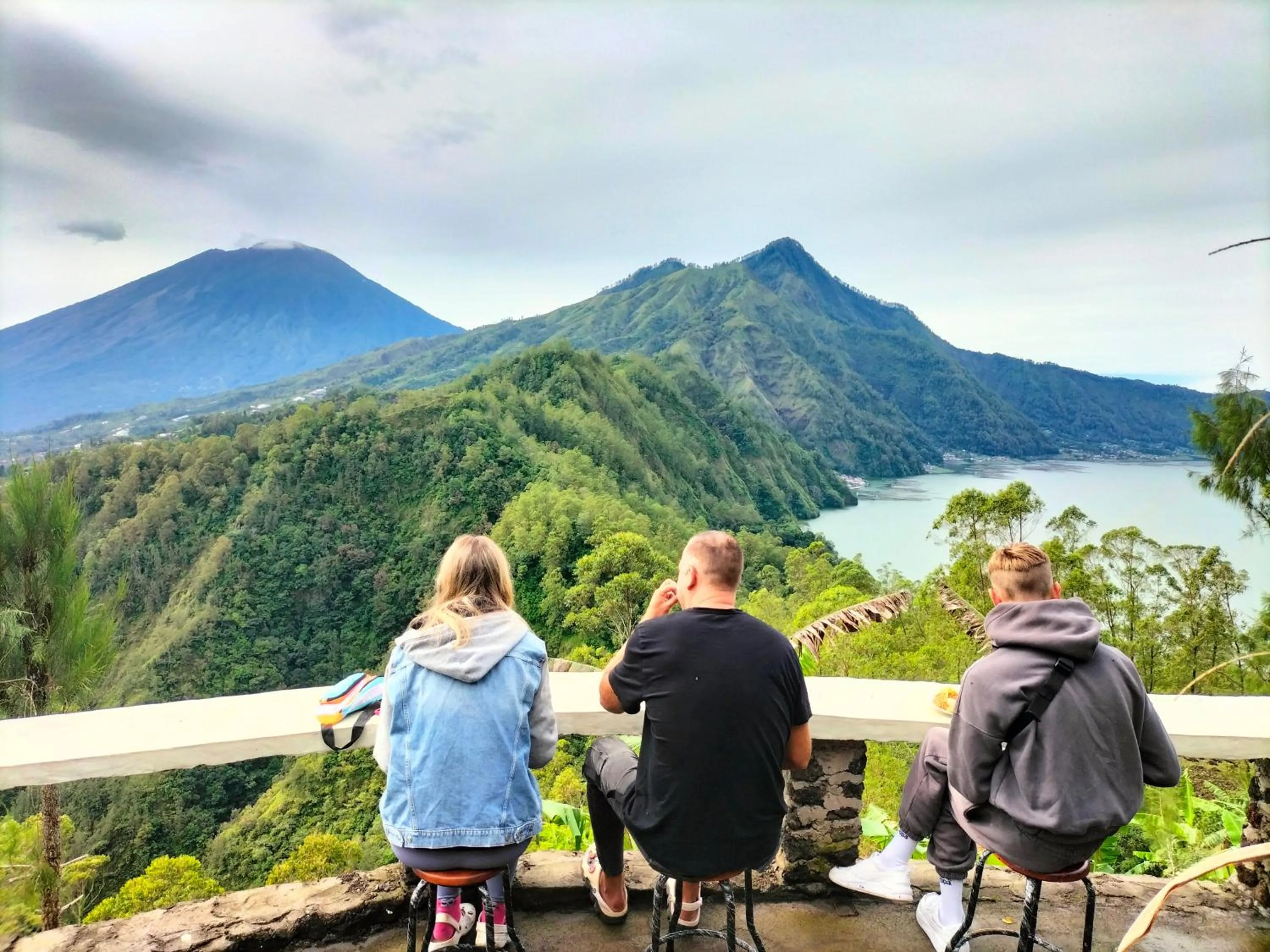 Lake view in Bali Sunrise Camp & Glamping