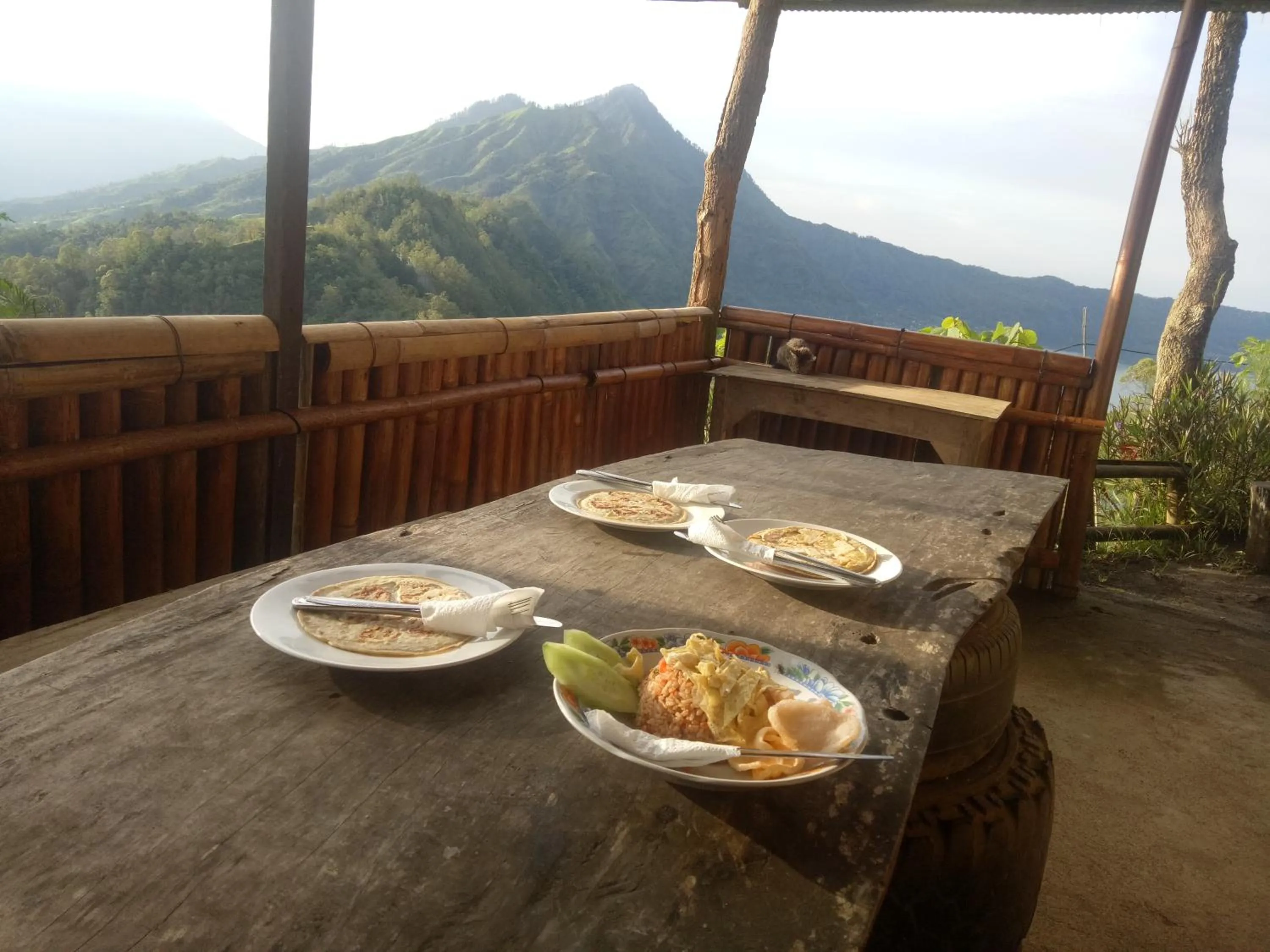 Seating area in Bali Sunrise Camp & Glamping