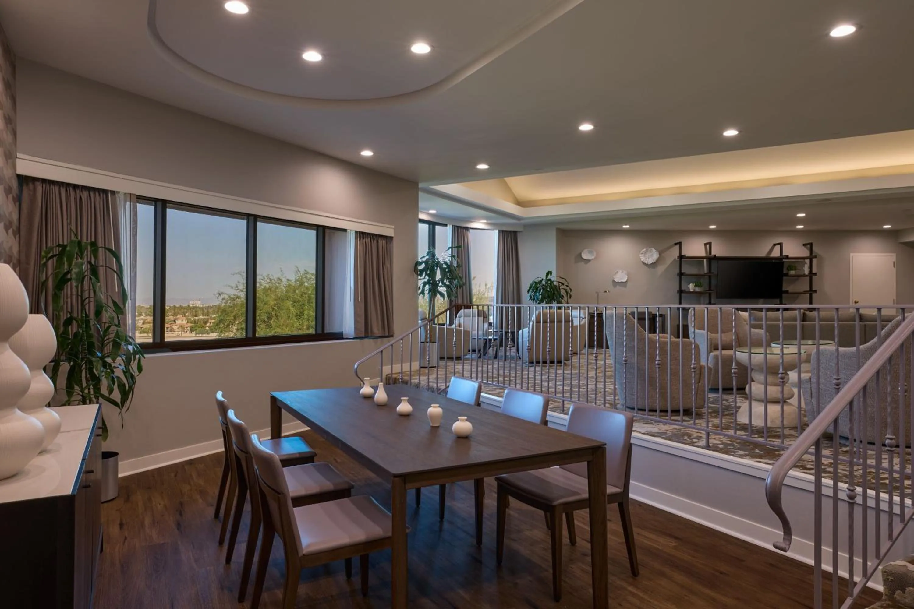 Living room in Phoenix Marriott Resort Tempe at The Buttes