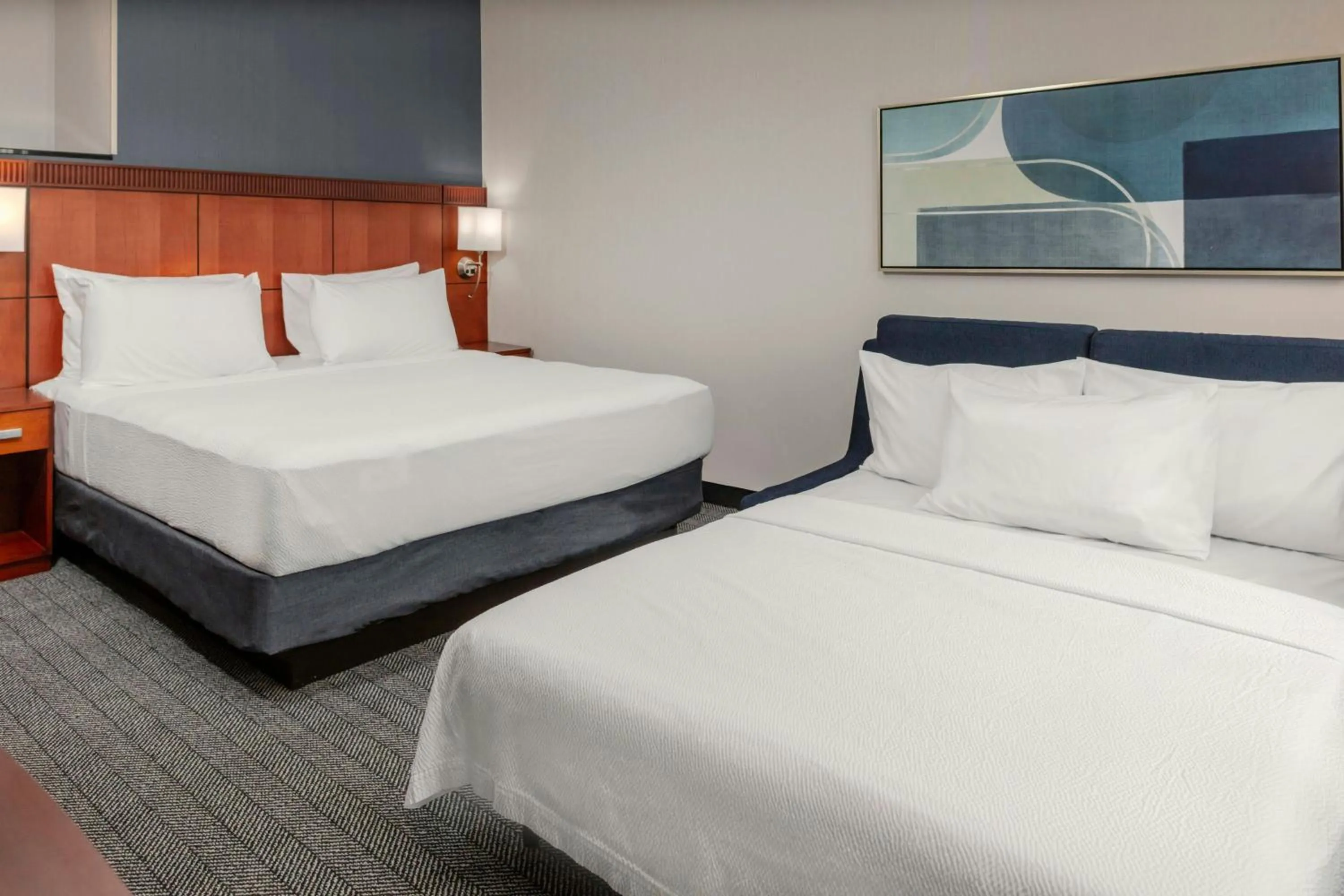 Photo of the whole room, Bed in Courtyard Pittsburgh Greensburg