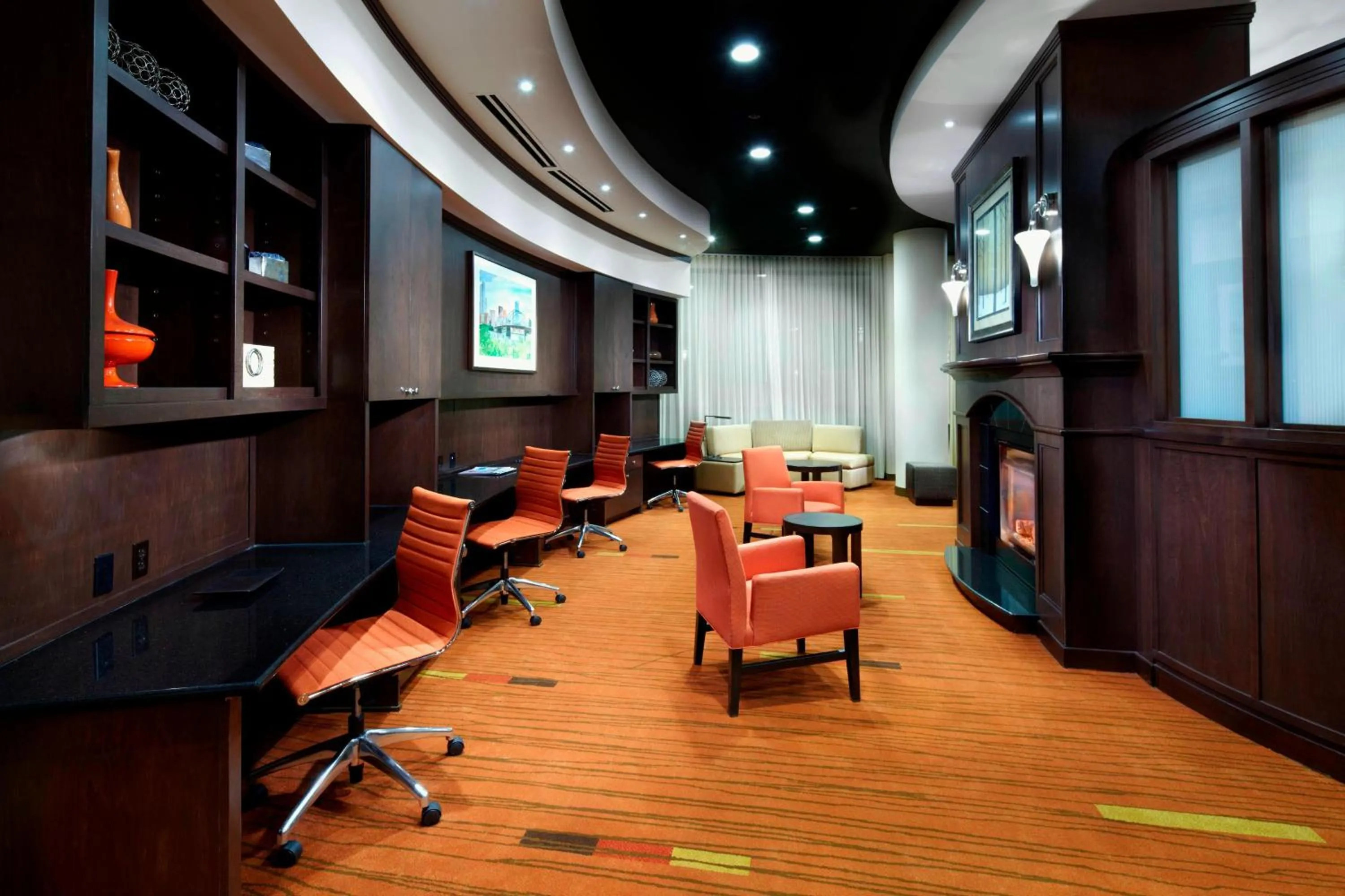 Lobby or reception in Courtyard by Marriott Pittsburgh West Homestead Waterfront