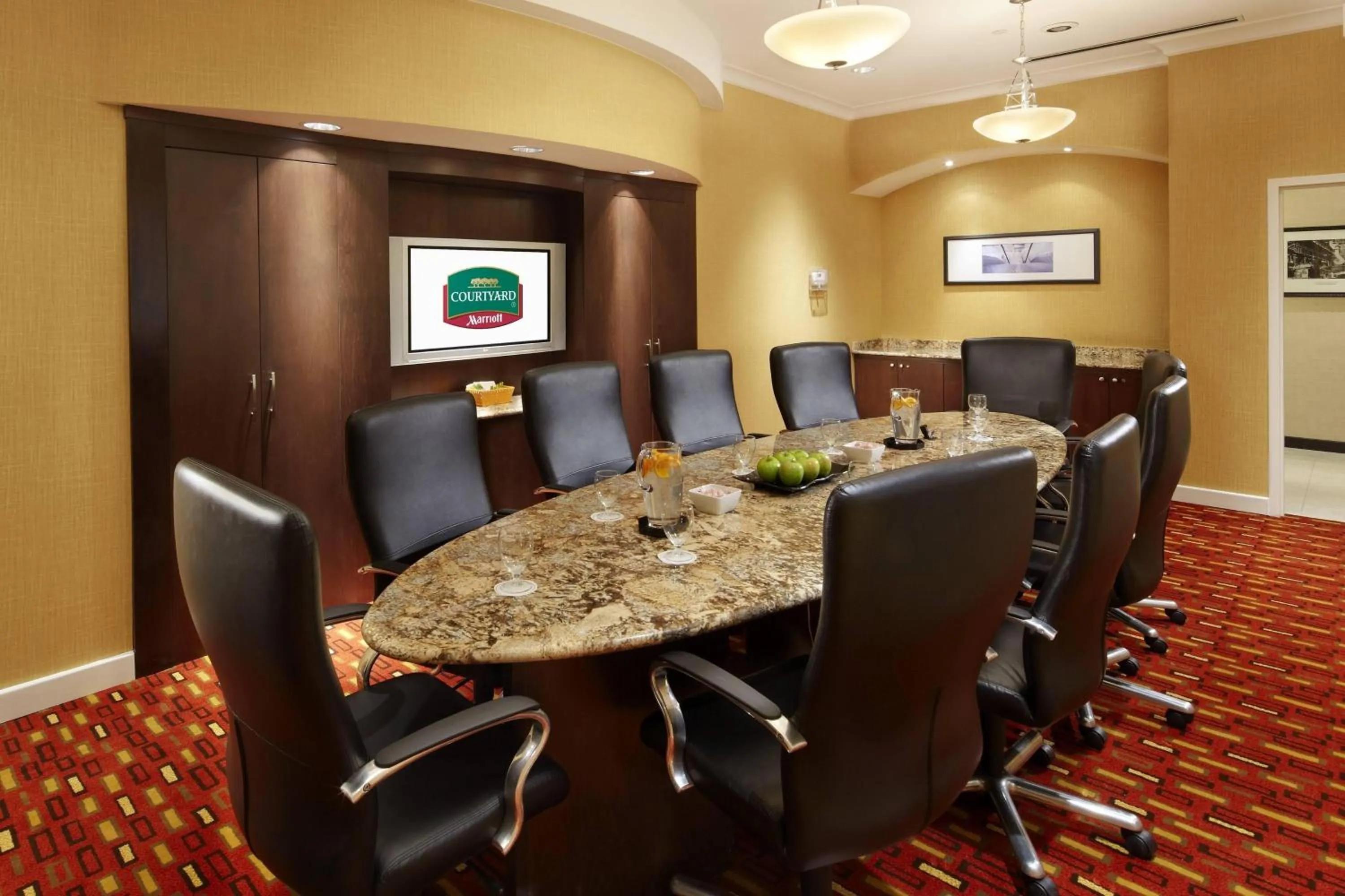 Meeting/conference room in Courtyard by Marriott Pittsburgh West Homestead Waterfront