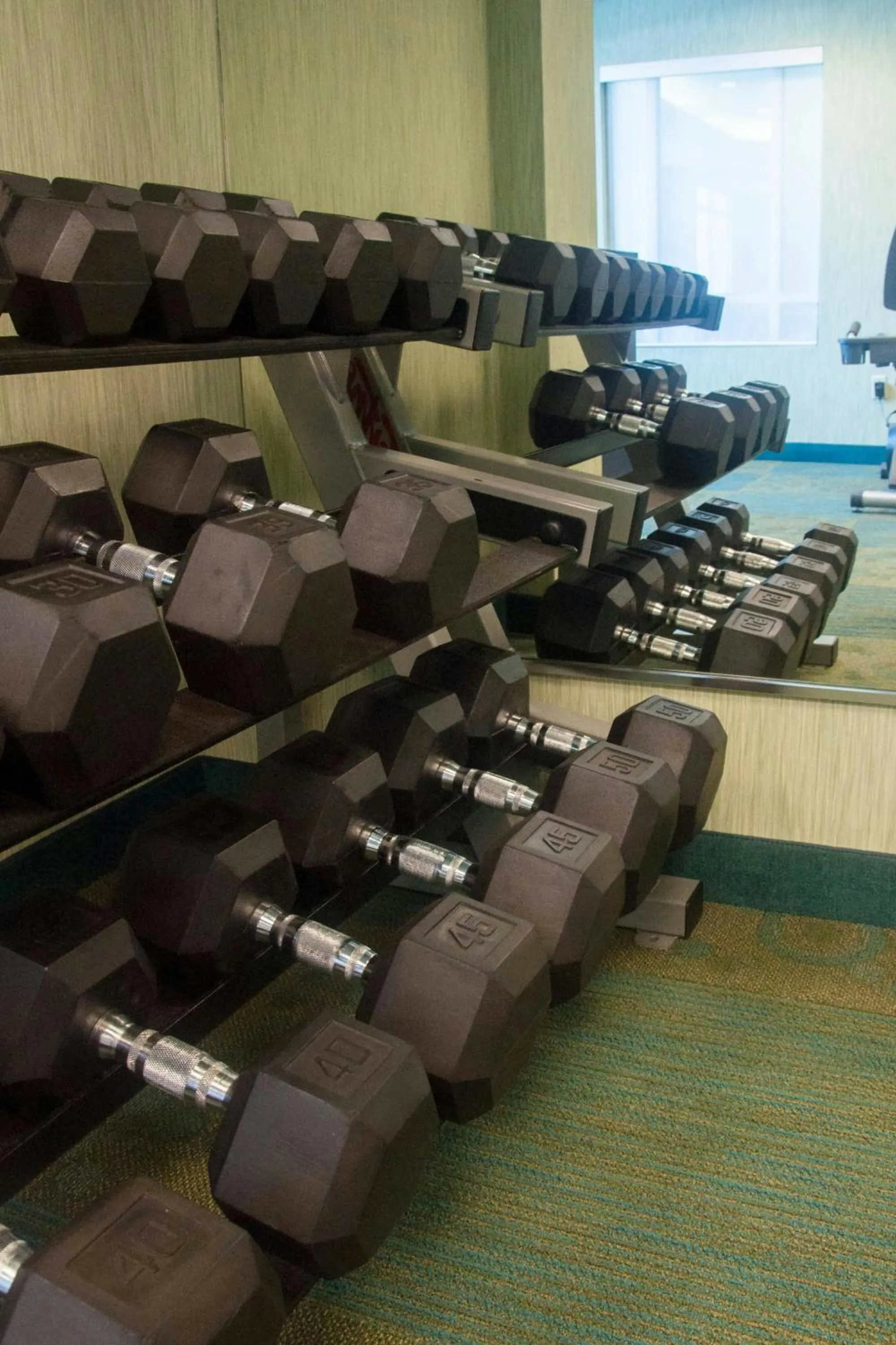 Fitness centre/facilities in SpringHill Suites Pittsburgh Monroeville