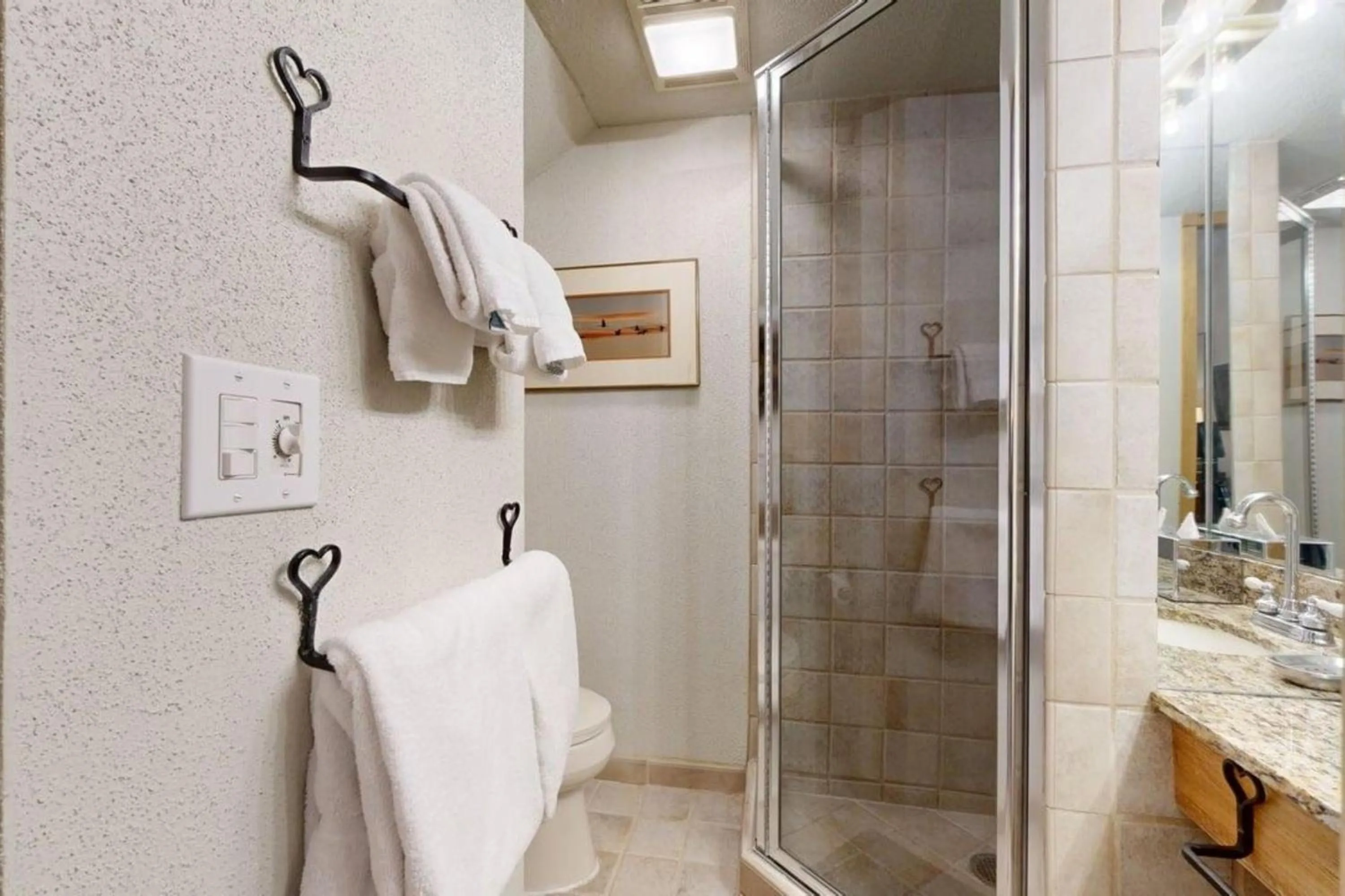 Shower in Tamarack Townhomes - CoralTree Residence Collection