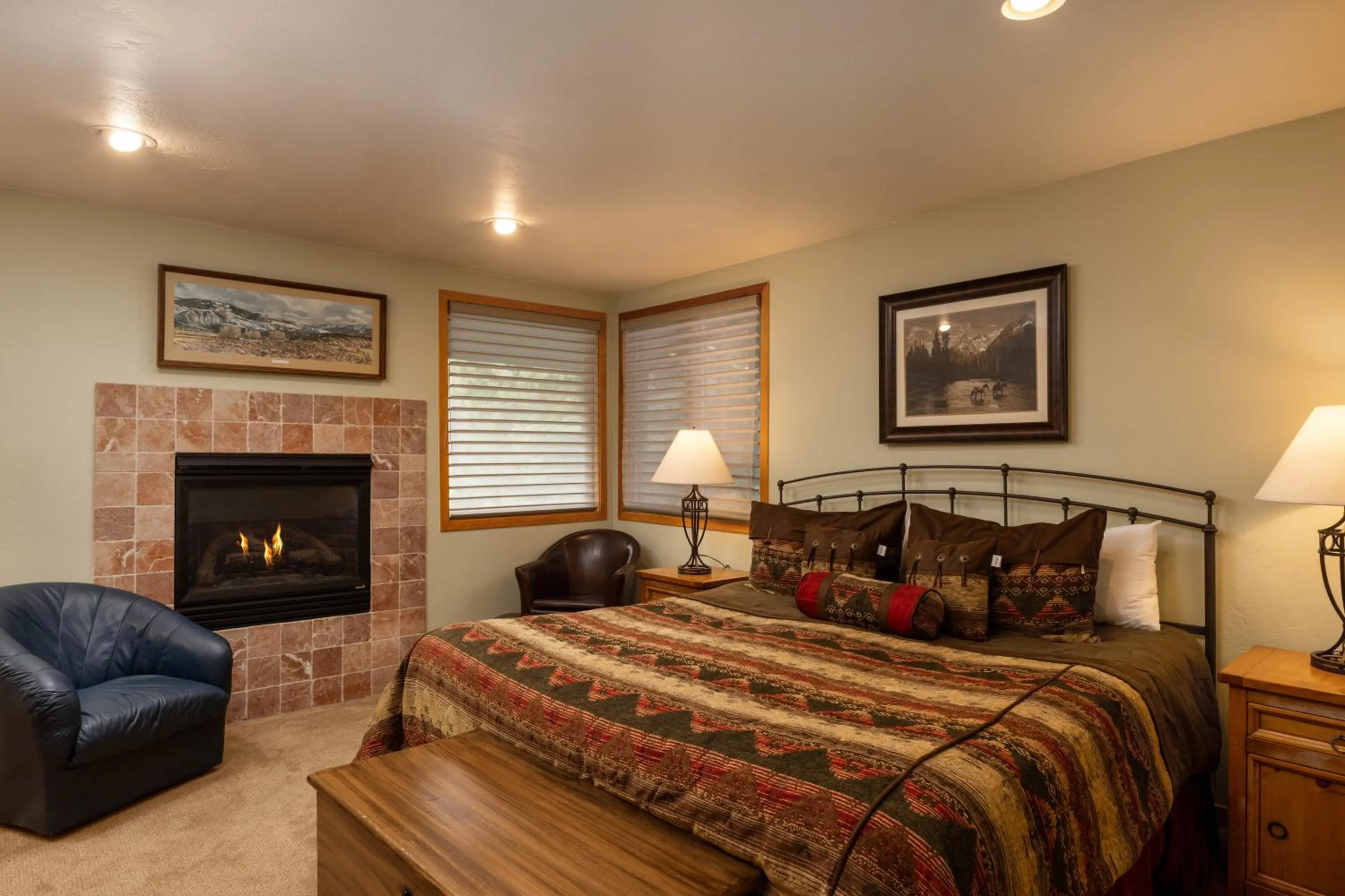 Bed in Tamarack Townhomes - CoralTree Residence Collection