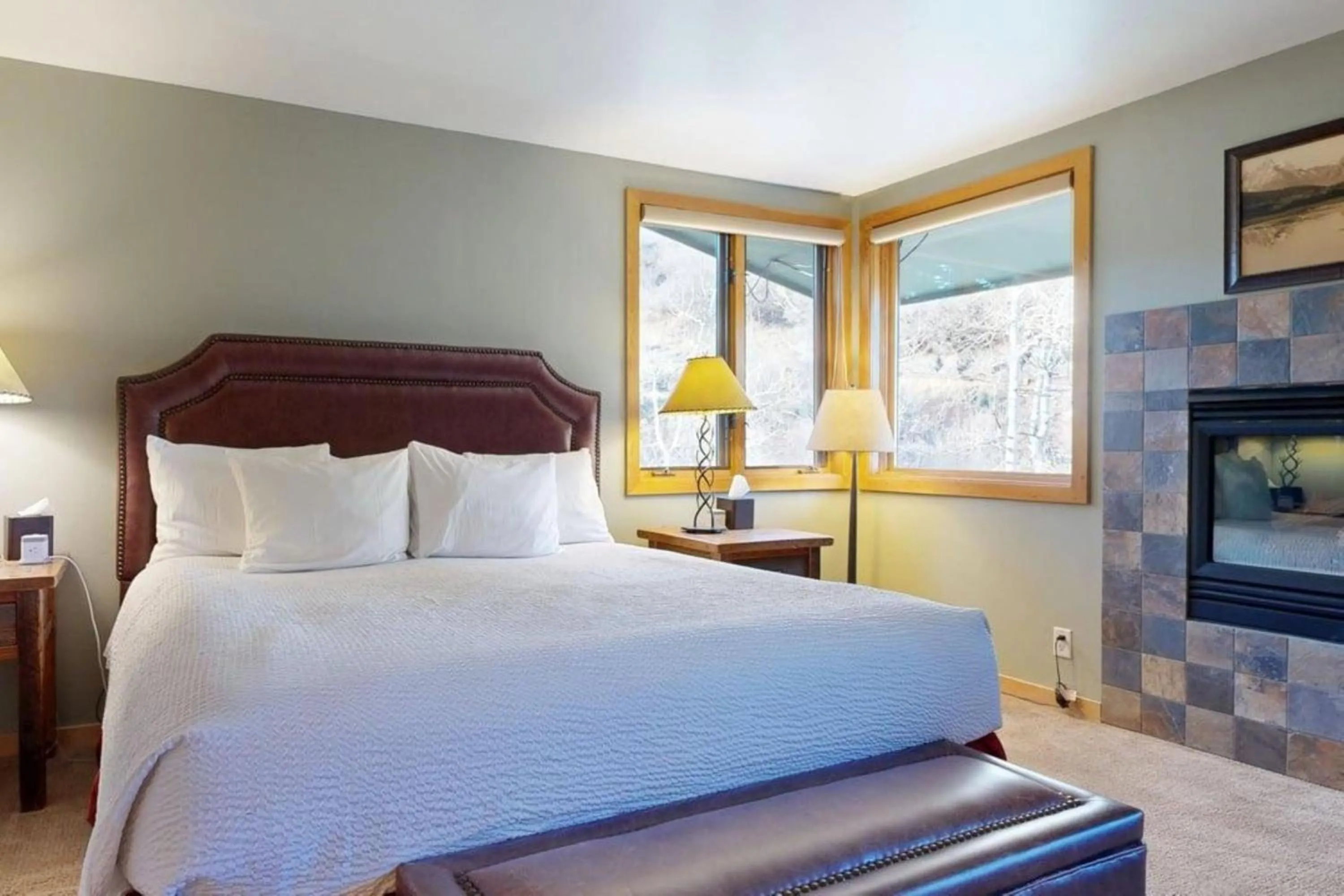 Bed in Tamarack Townhomes - CoralTree Residence Collection