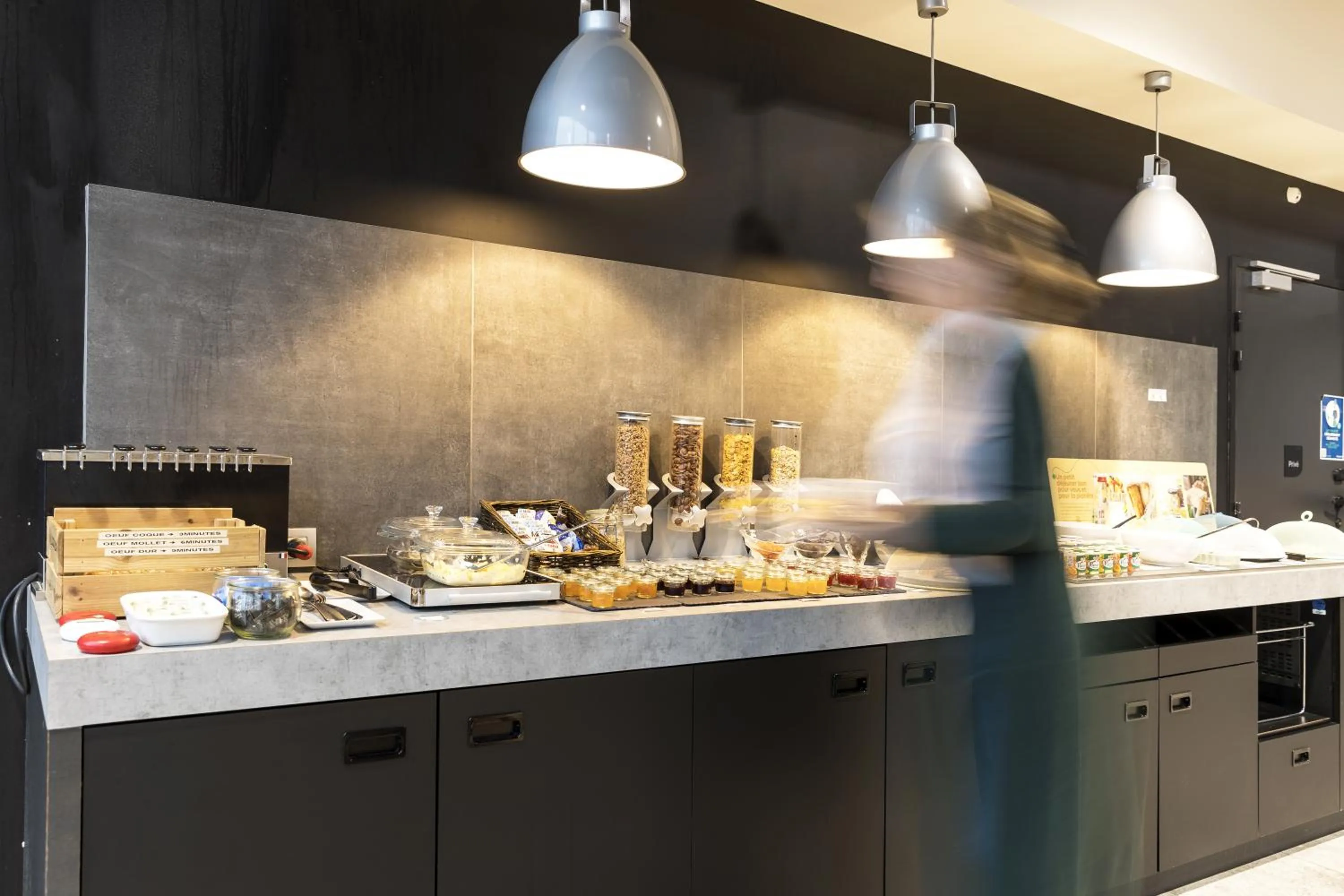 Buffet breakfast in Campanile Le Mans Centre - Gare