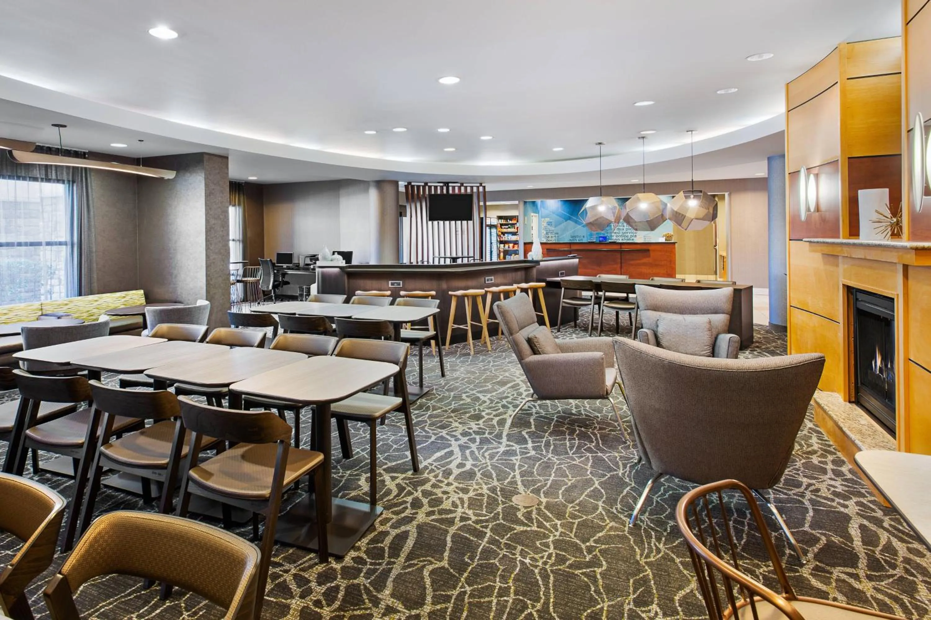 Lobby or reception in SpringHill Suites by Marriott Wheeling Triadelphia Area