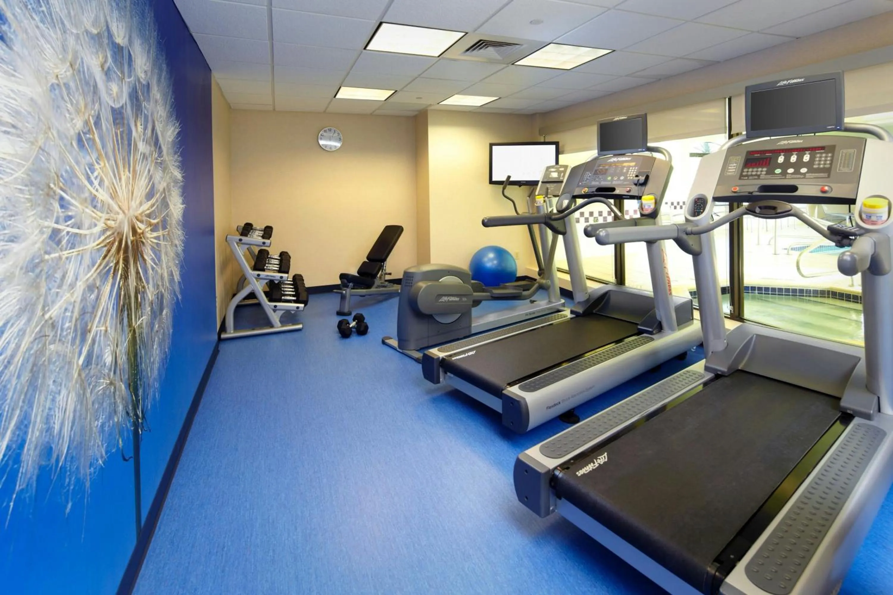 Fitness centre/facilities in SpringHill Suites by Marriott Pittsburgh Washington