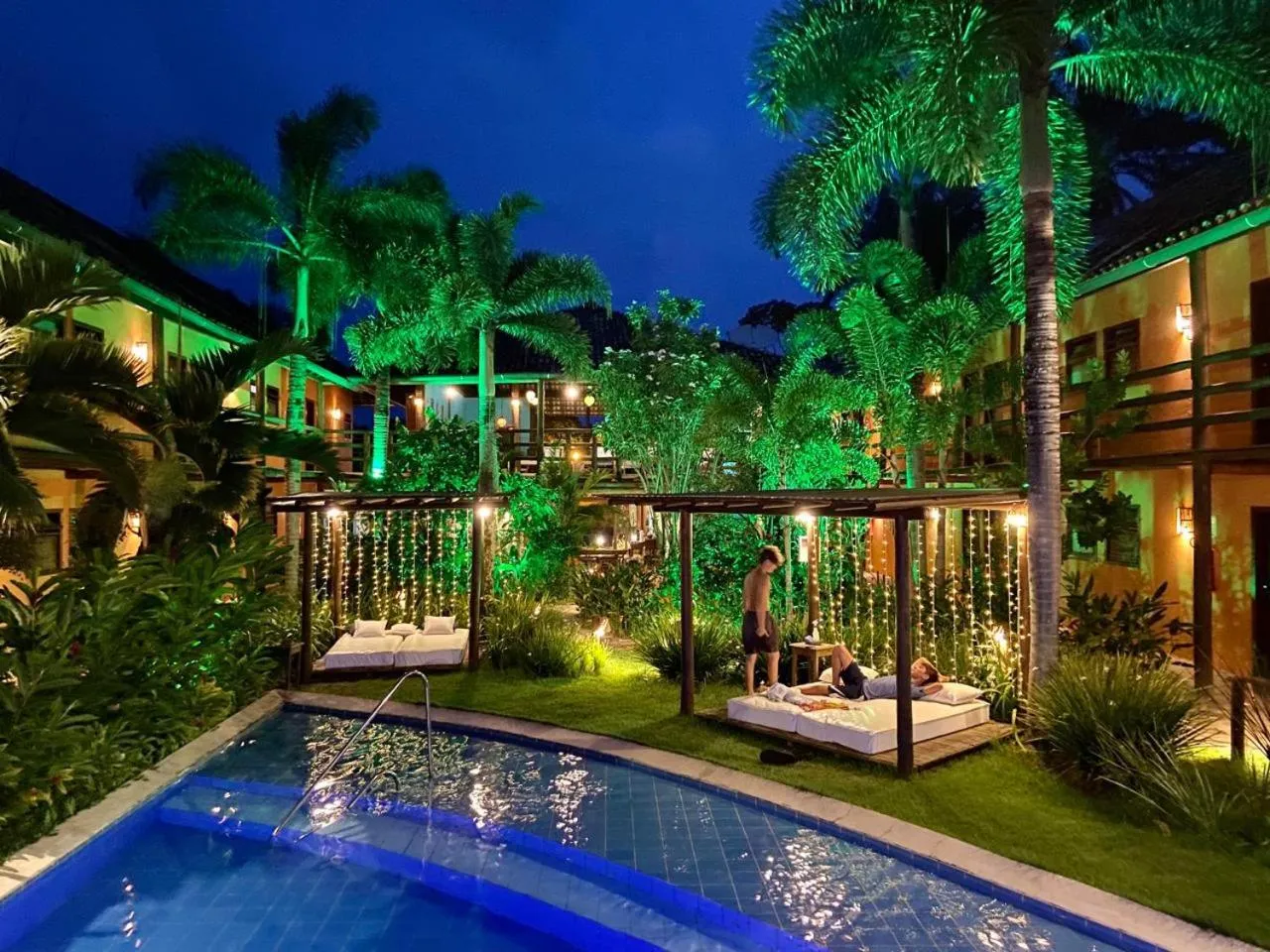 Living room in Pousada Vila do Dengo