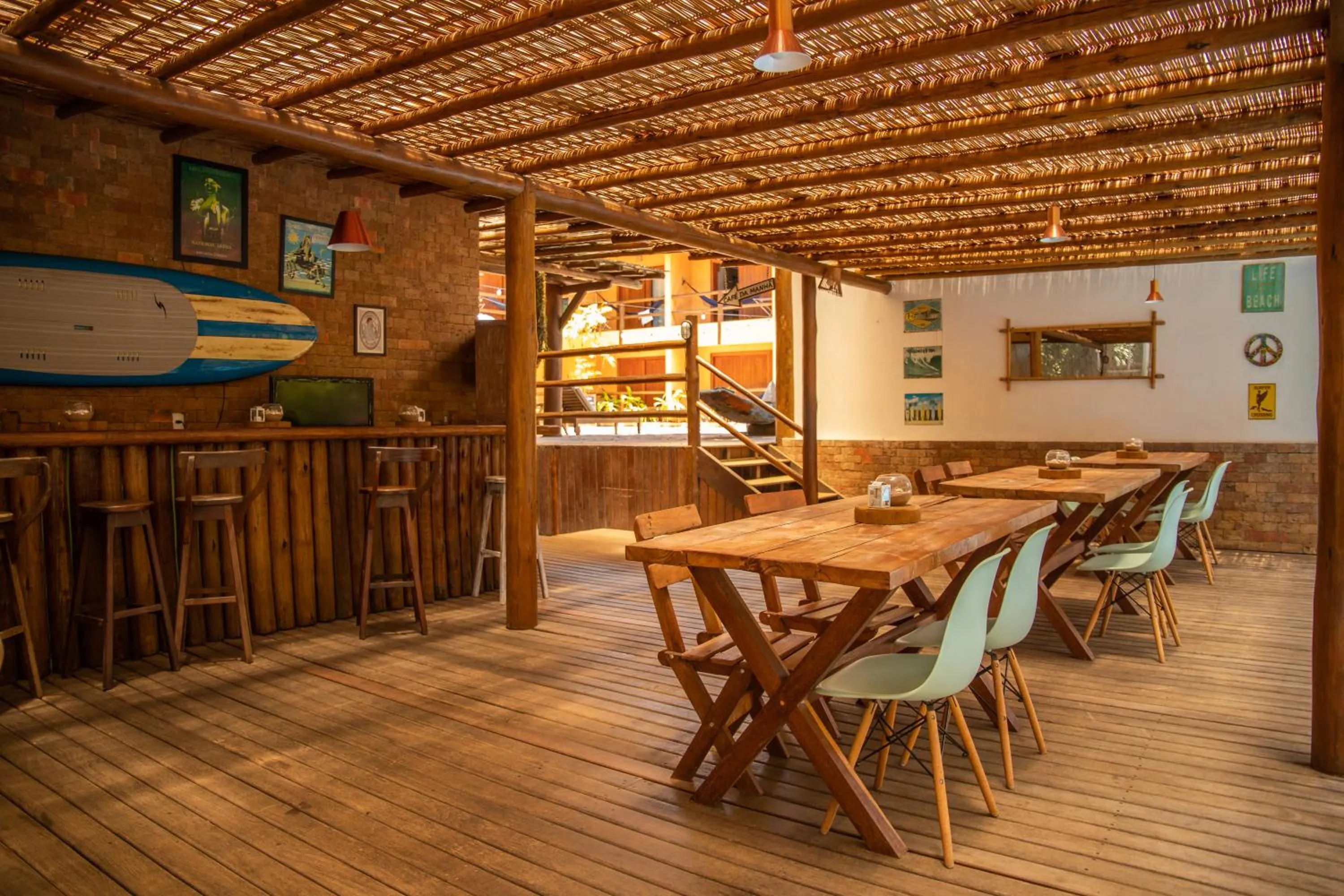 Restaurant/places to eat in Pousada Vila do Dengo