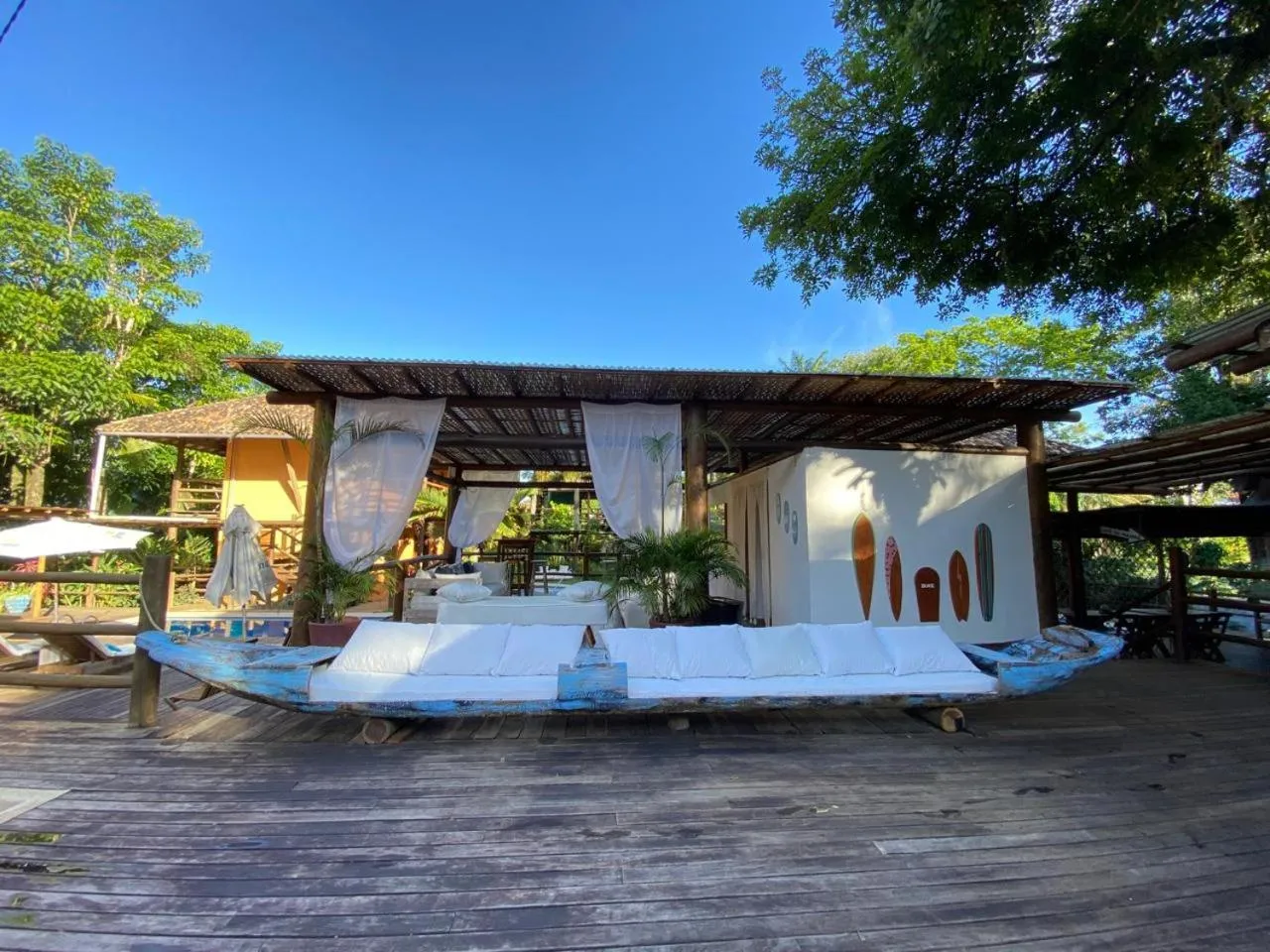 Living room in Pousada Vila do Dengo