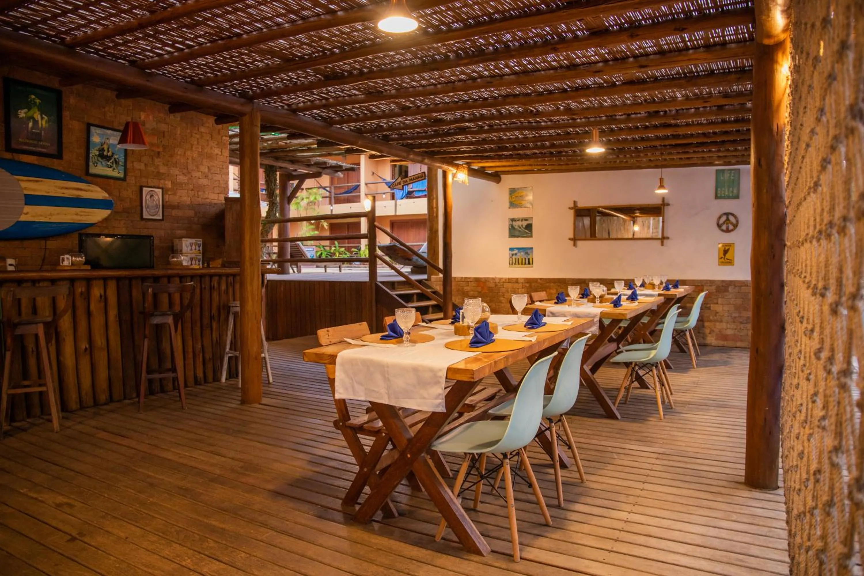 Restaurant/places to eat in Pousada Vila do Dengo