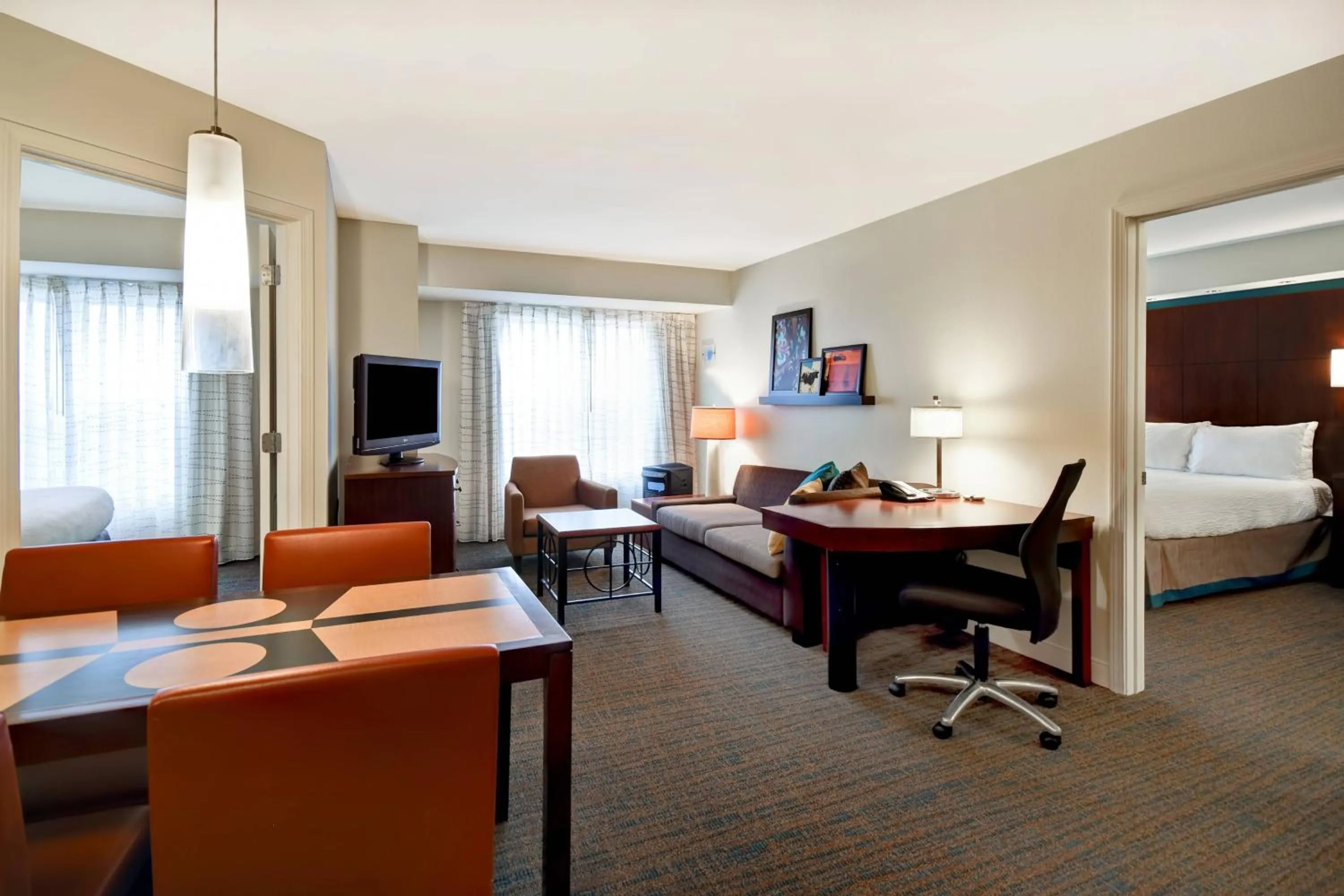 Living room, Bed in Residence Inn by Marriott Stillwater