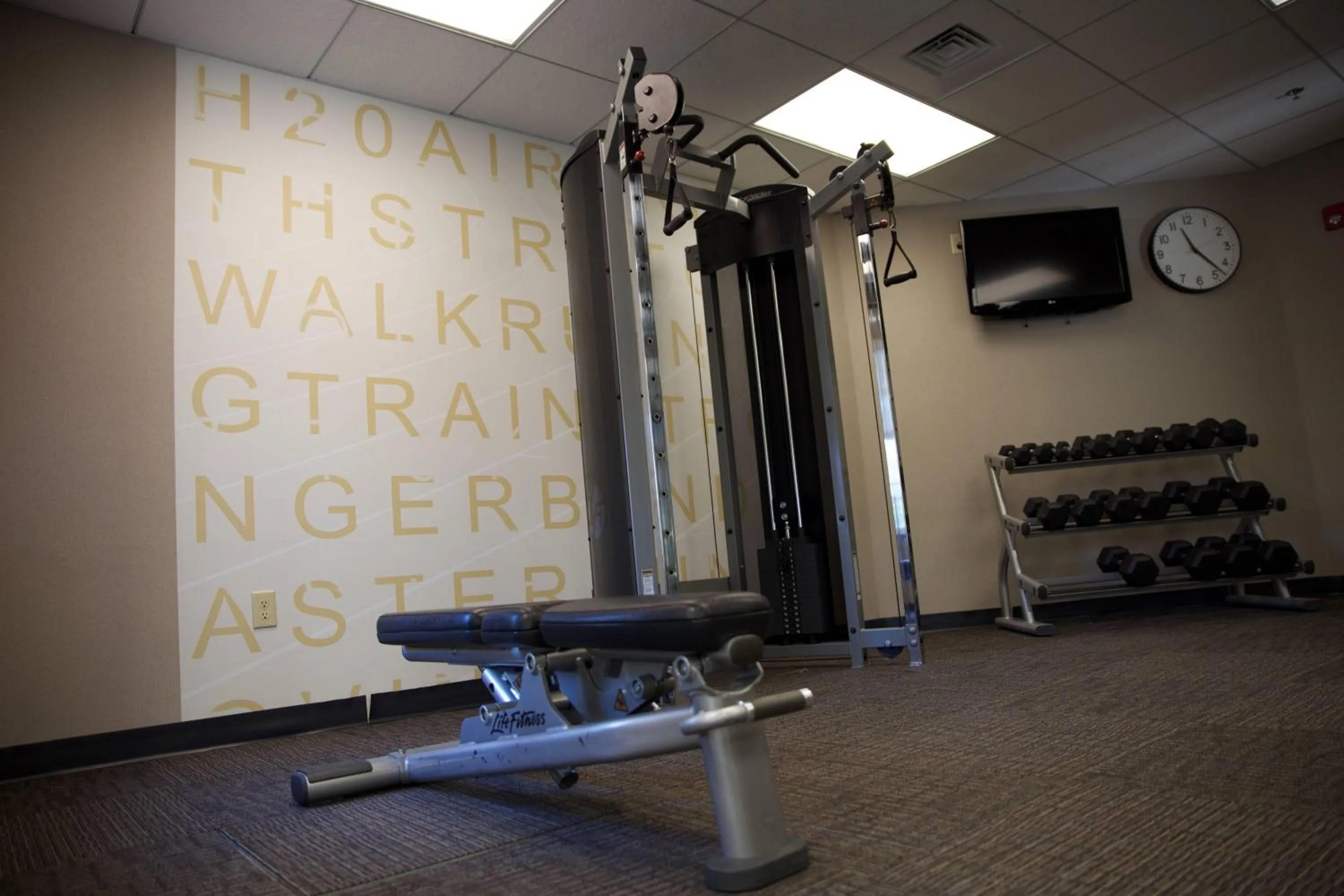 Fitness centre/facilities in Residence Inn by Marriott Pensacola Downtown