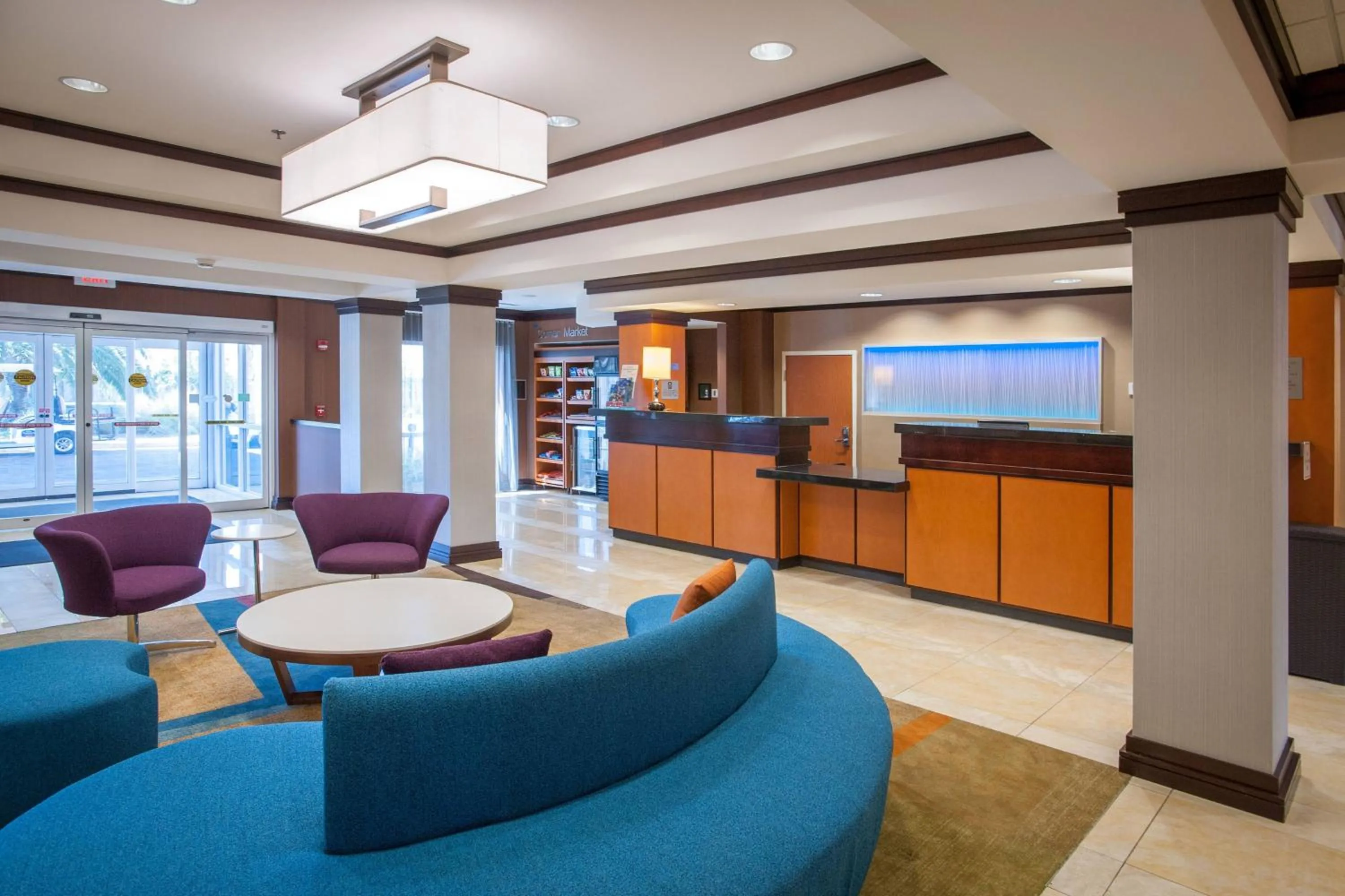 Lobby or reception in Fairfield Inn & Suites Orange Beach