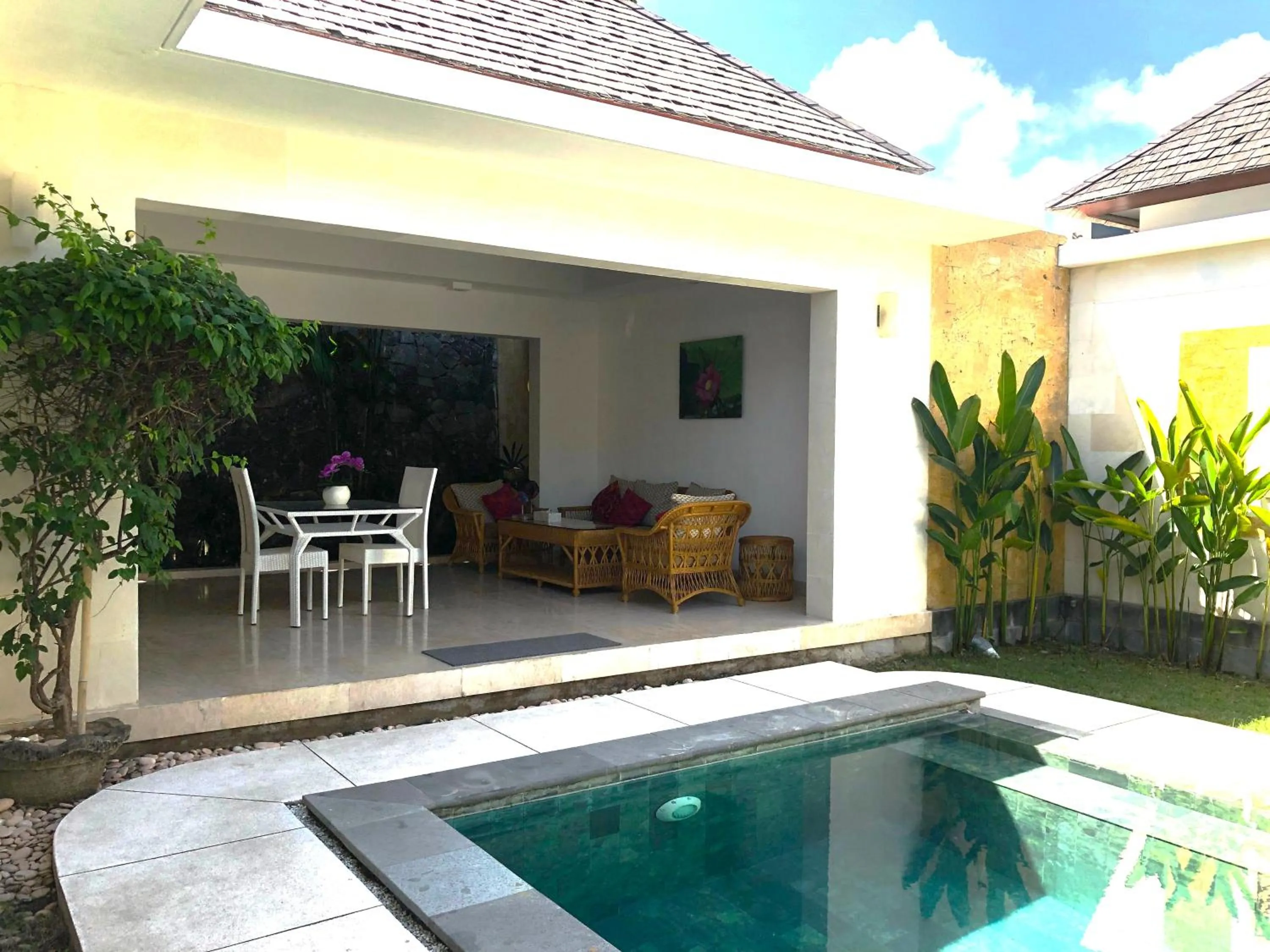Pool view in Jivana Resort