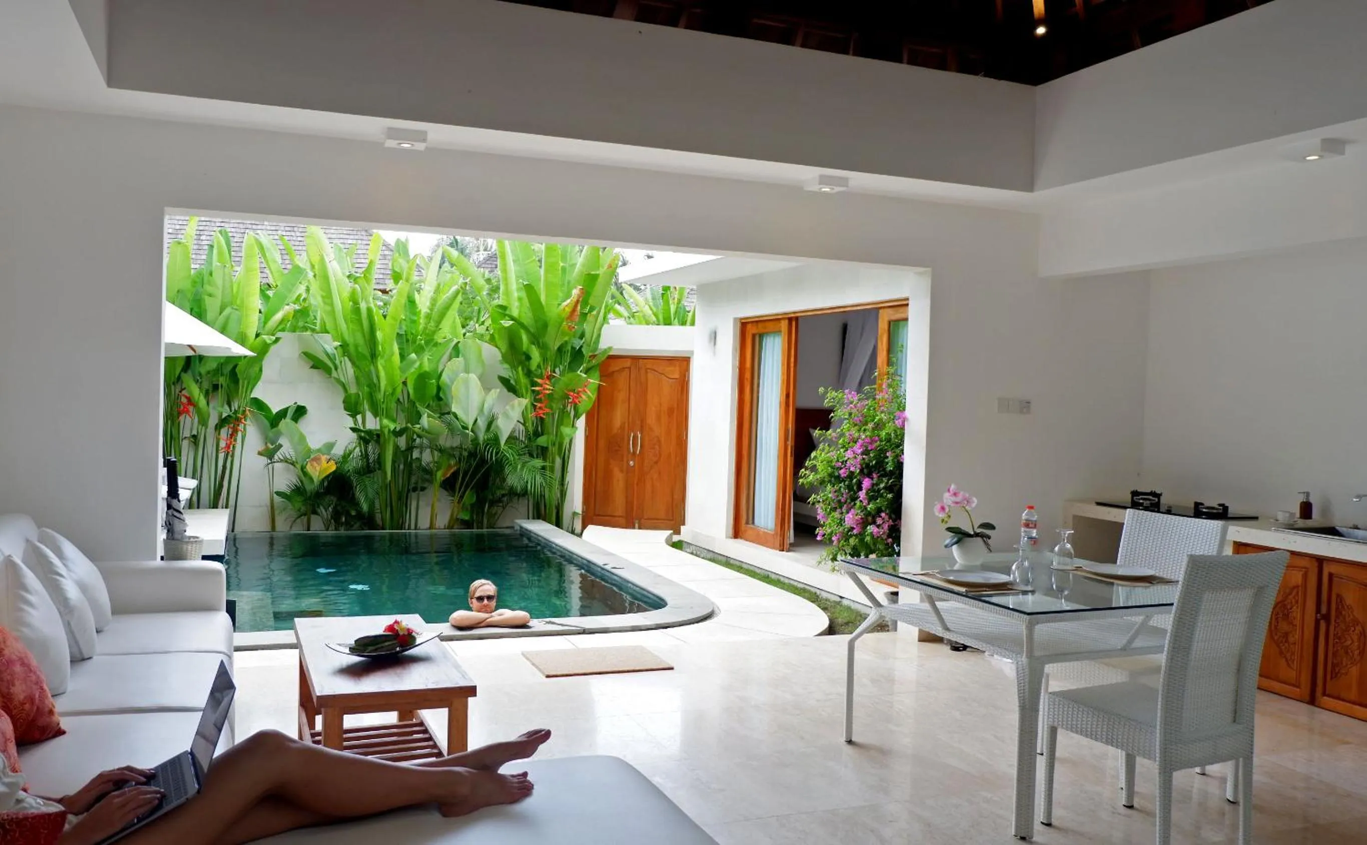 Living room in Jivana Resort