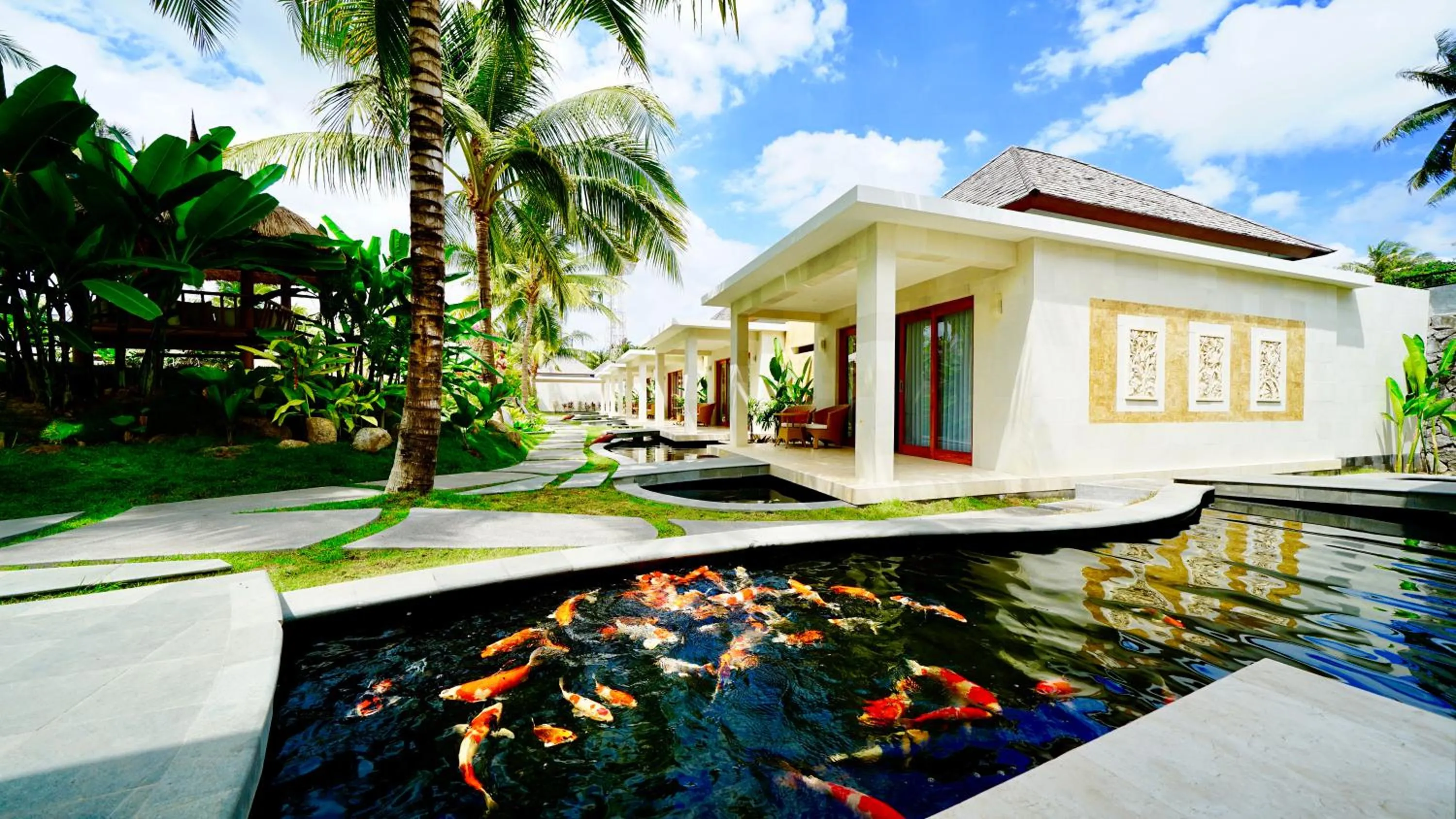 Garden in Jivana Resort