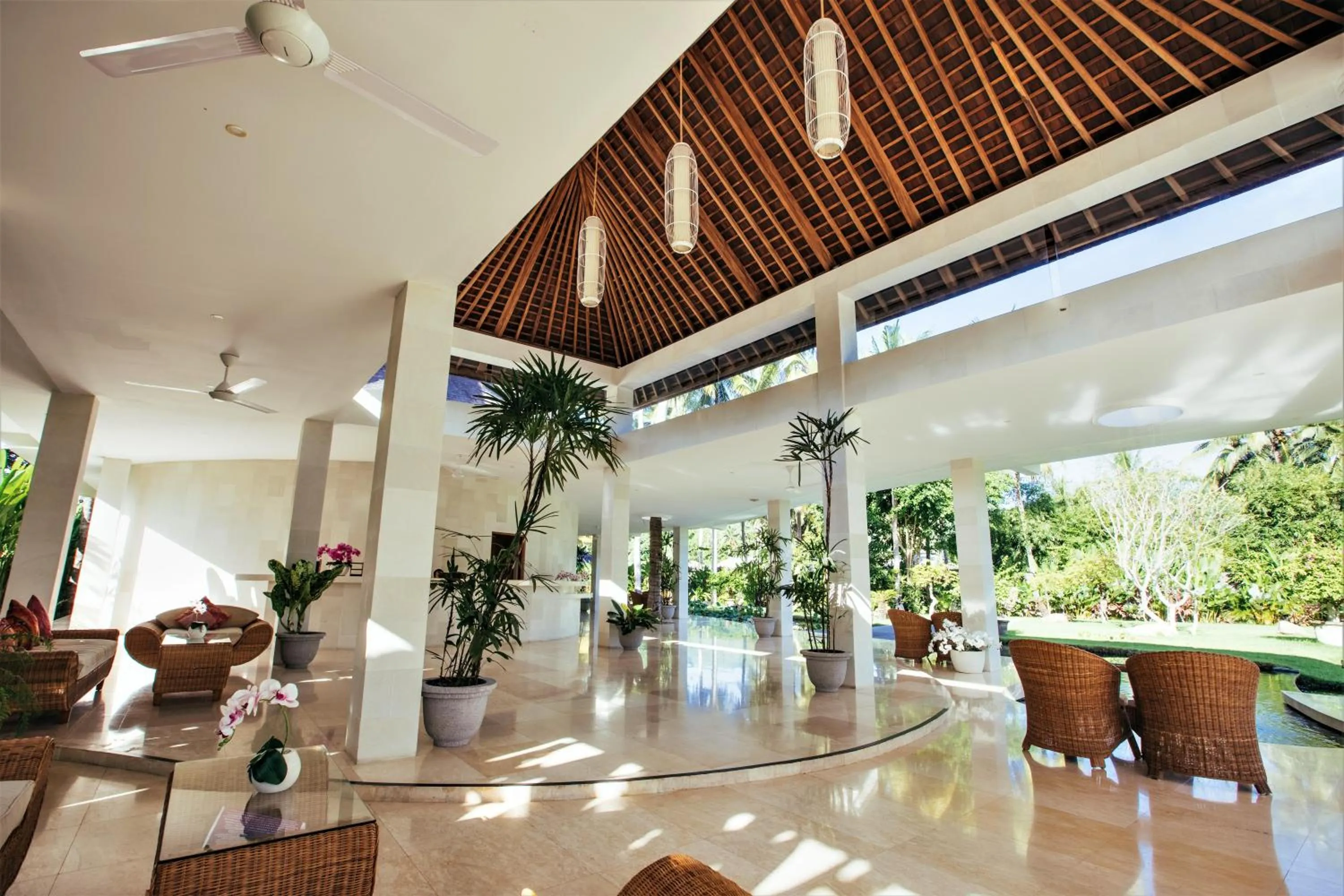 Seating area in Jivana Resort