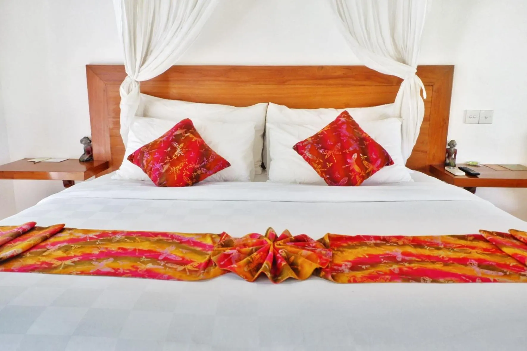 Bed in Jivana Resort