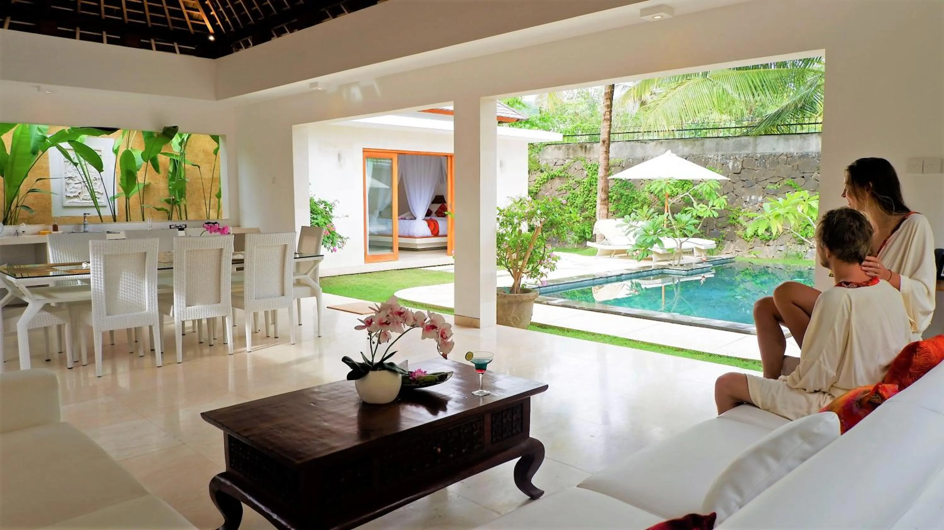 Living room in Jivana Resort