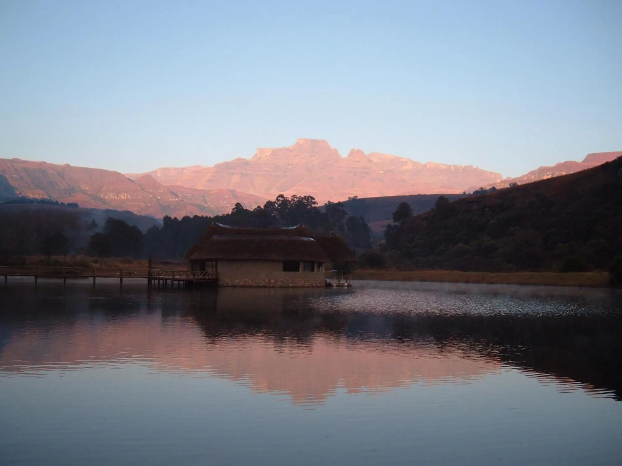 Mountain view in Dragon Peaks Mountain Resort