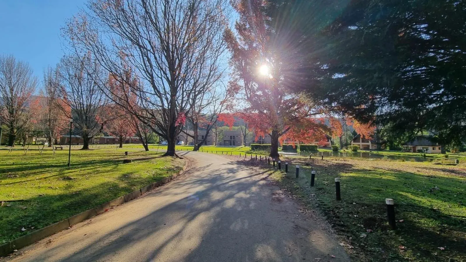 Day in Dragon Peaks Mountain Resort