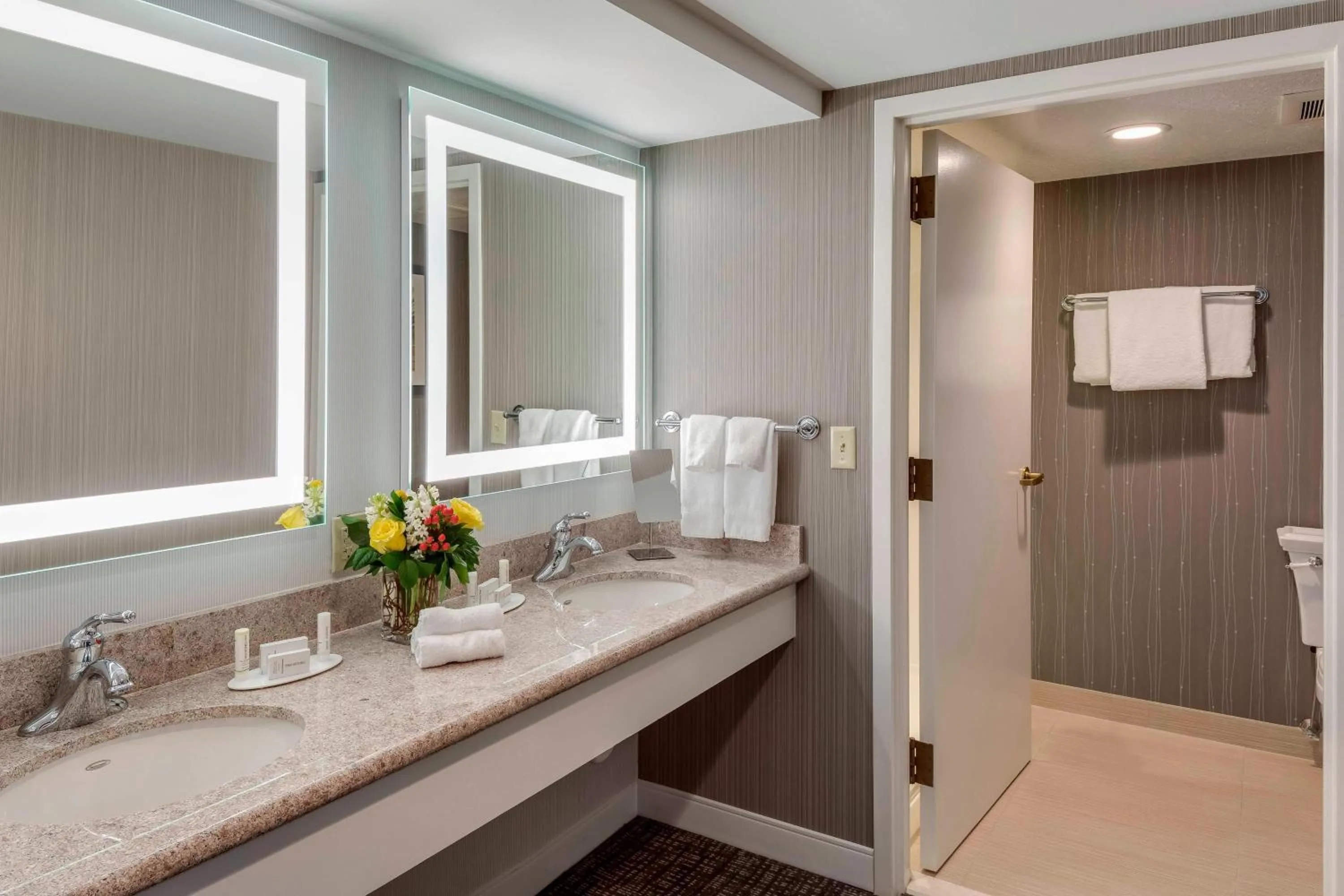 Bathroom in Courtyard by Marriott Portsmouth