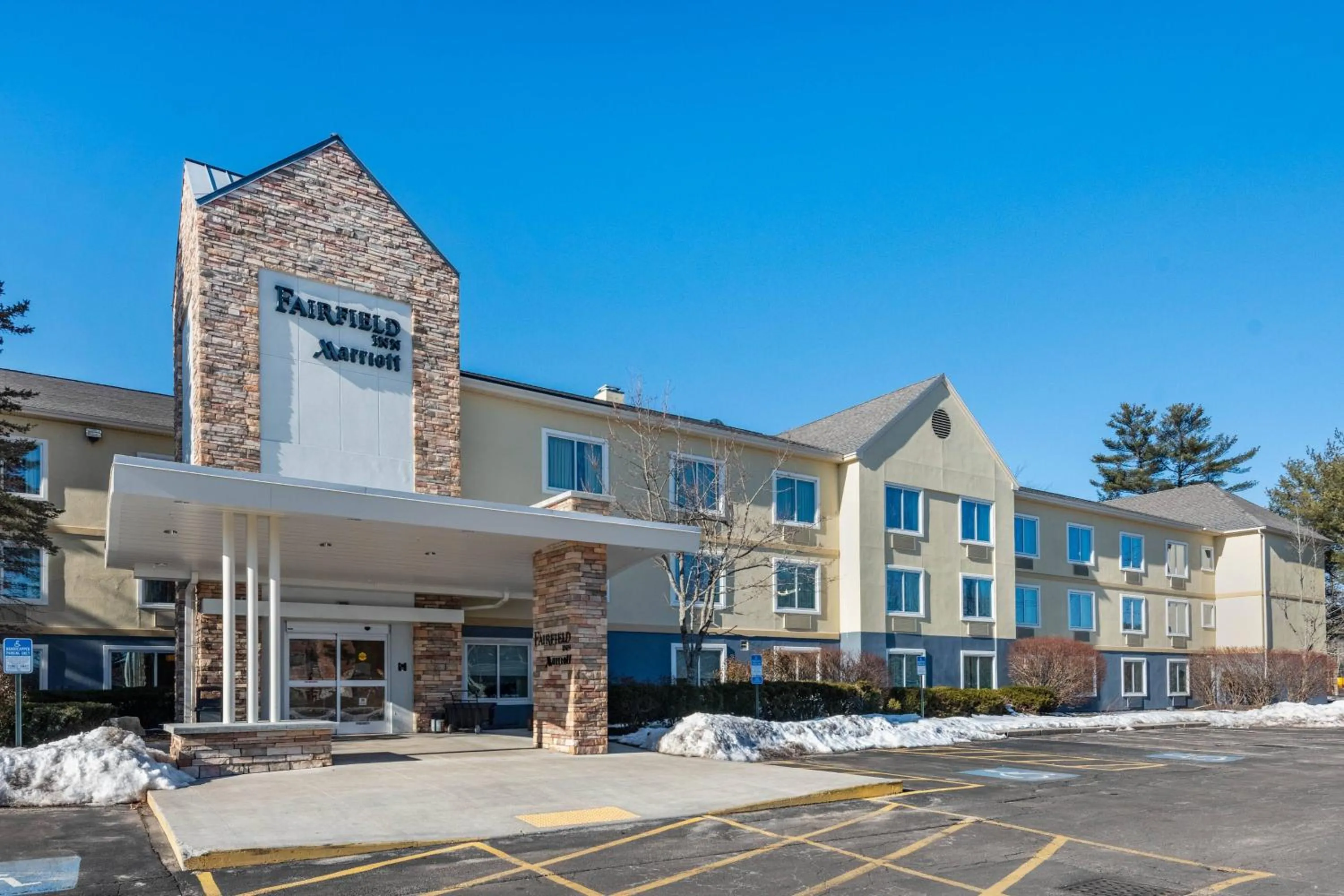 Property building in Fairfield by Marriott Inn & Suites Portland Maine Airport
