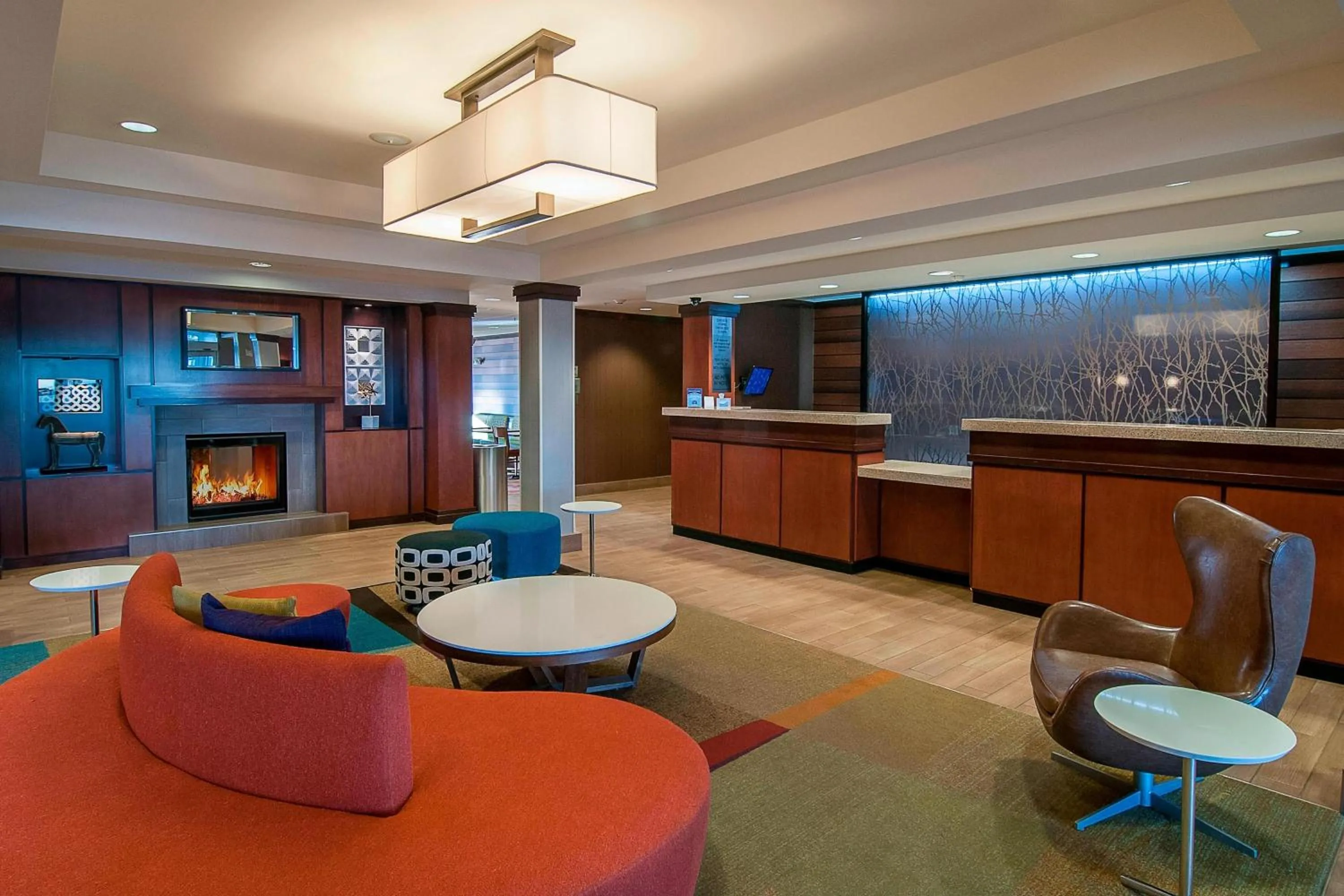 Lobby or reception in Fairfield Inn & Suites Rapid City