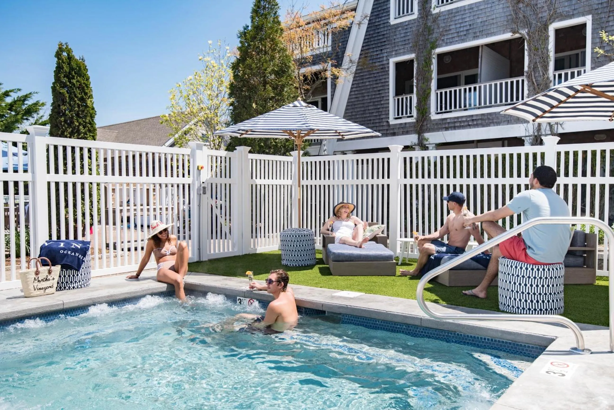 Swimming pool in Winnetu Oceanside Resort at South Beach