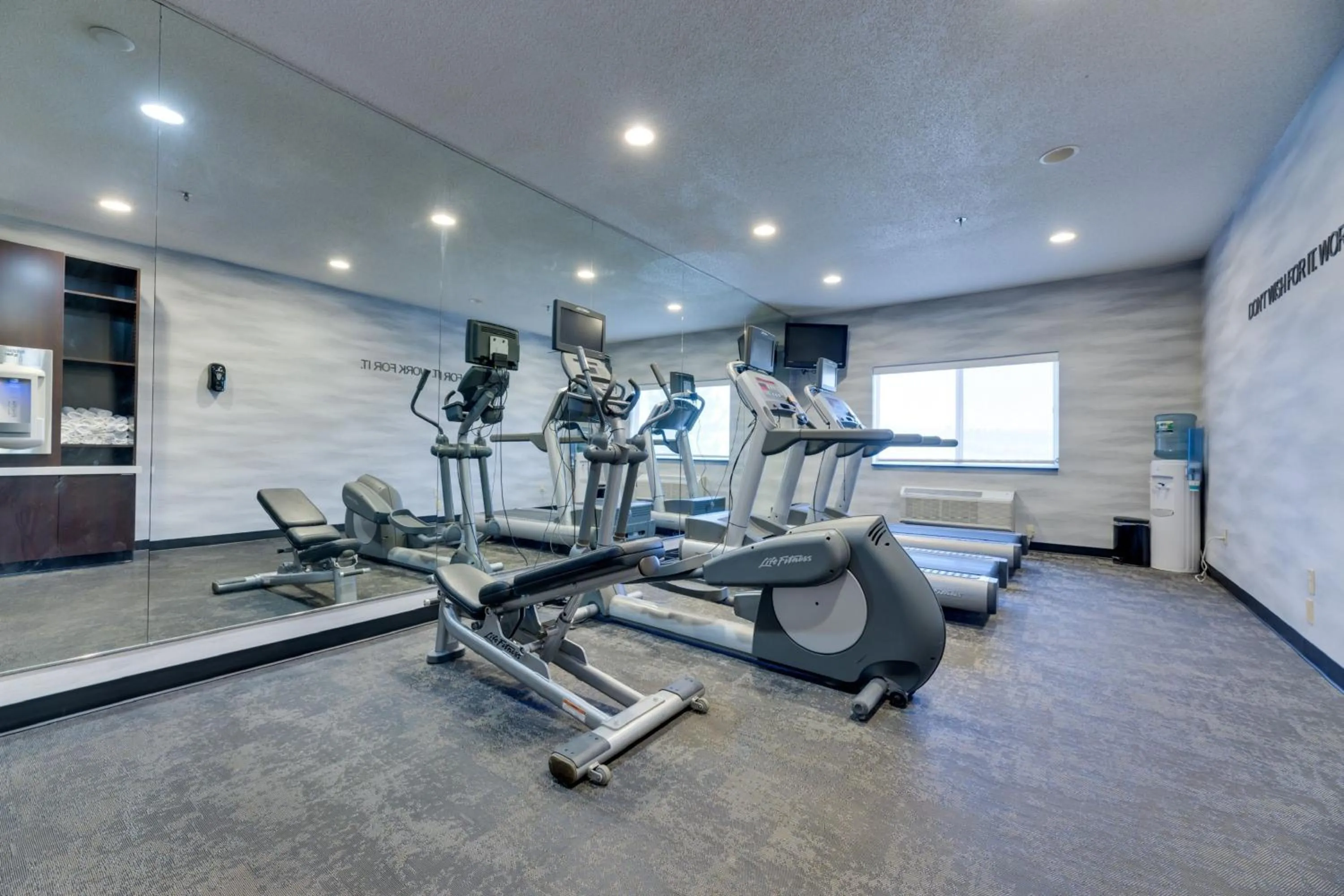 Fitness centre/facilities in Fairfield Inn & Suites by Marriott Spearfish
