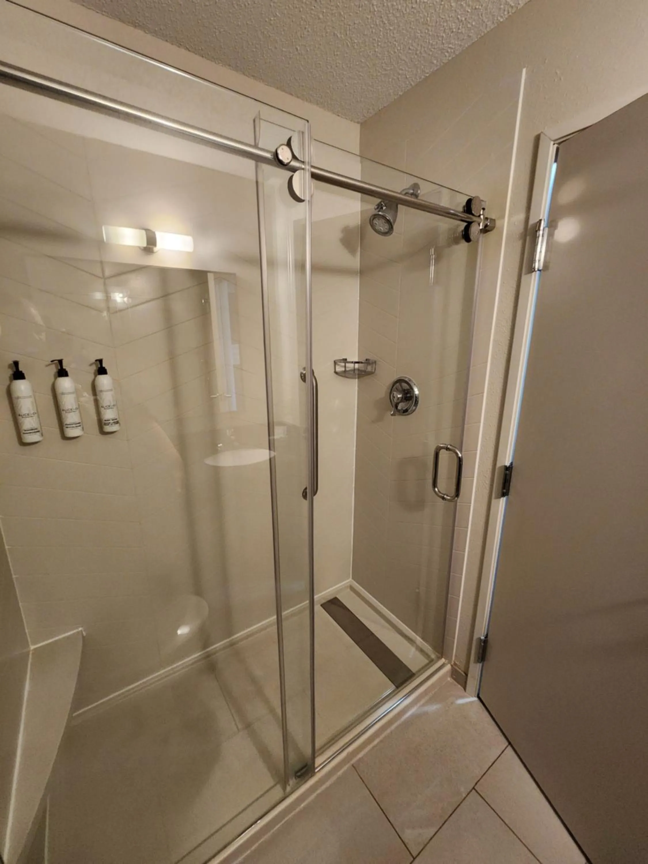 Shower in Fairfield Inn & Suites by Marriott Spearfish