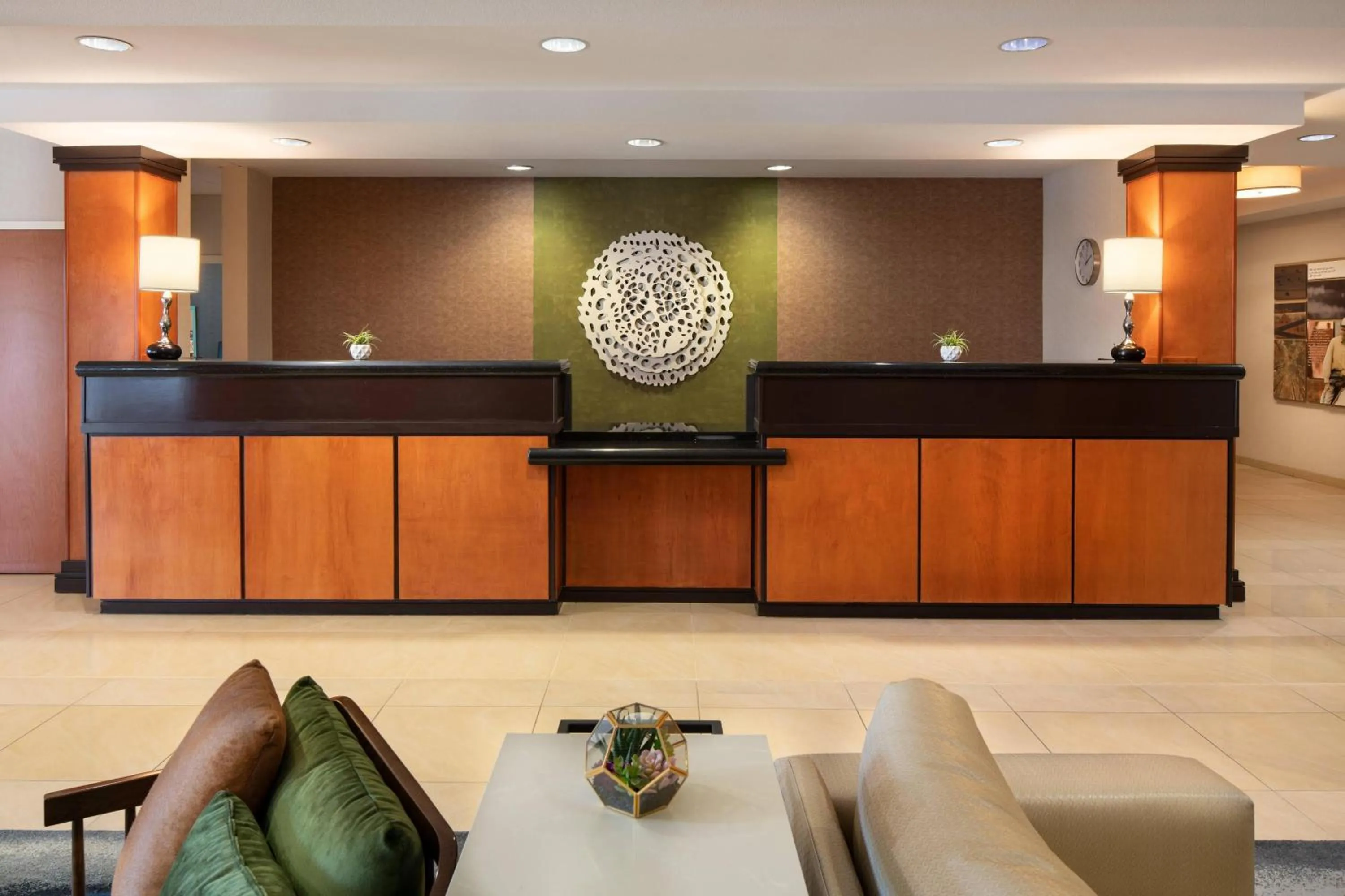 Lobby or reception in Fairfield Inn & Suites Redding